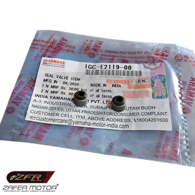 YamahaYedek ParçaYamaha Ray Zr Supap Keçesi Orijinal 1GCE211900