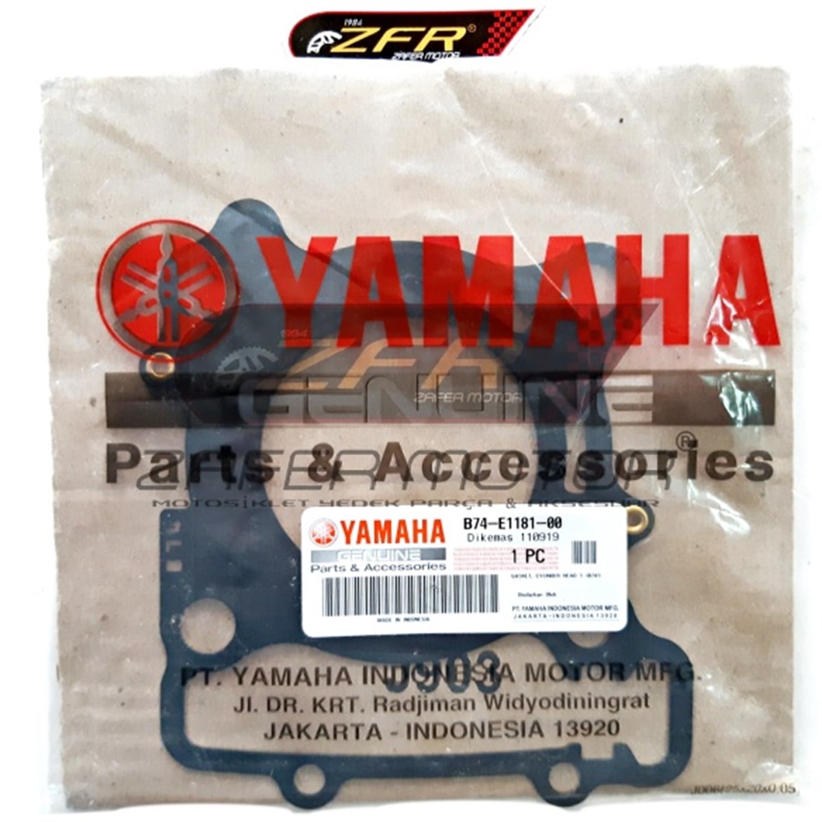 YamahaYedek ParçaYAMAHA XMAX 250 300 SİLİNDİR ÜST CONTA ORJ B74E118100 2018-21 | Zafer MotorYAMAHA XMAX 250 300 SİLİNDİR ÜST CONTA ORJ B74E118100 2018-21