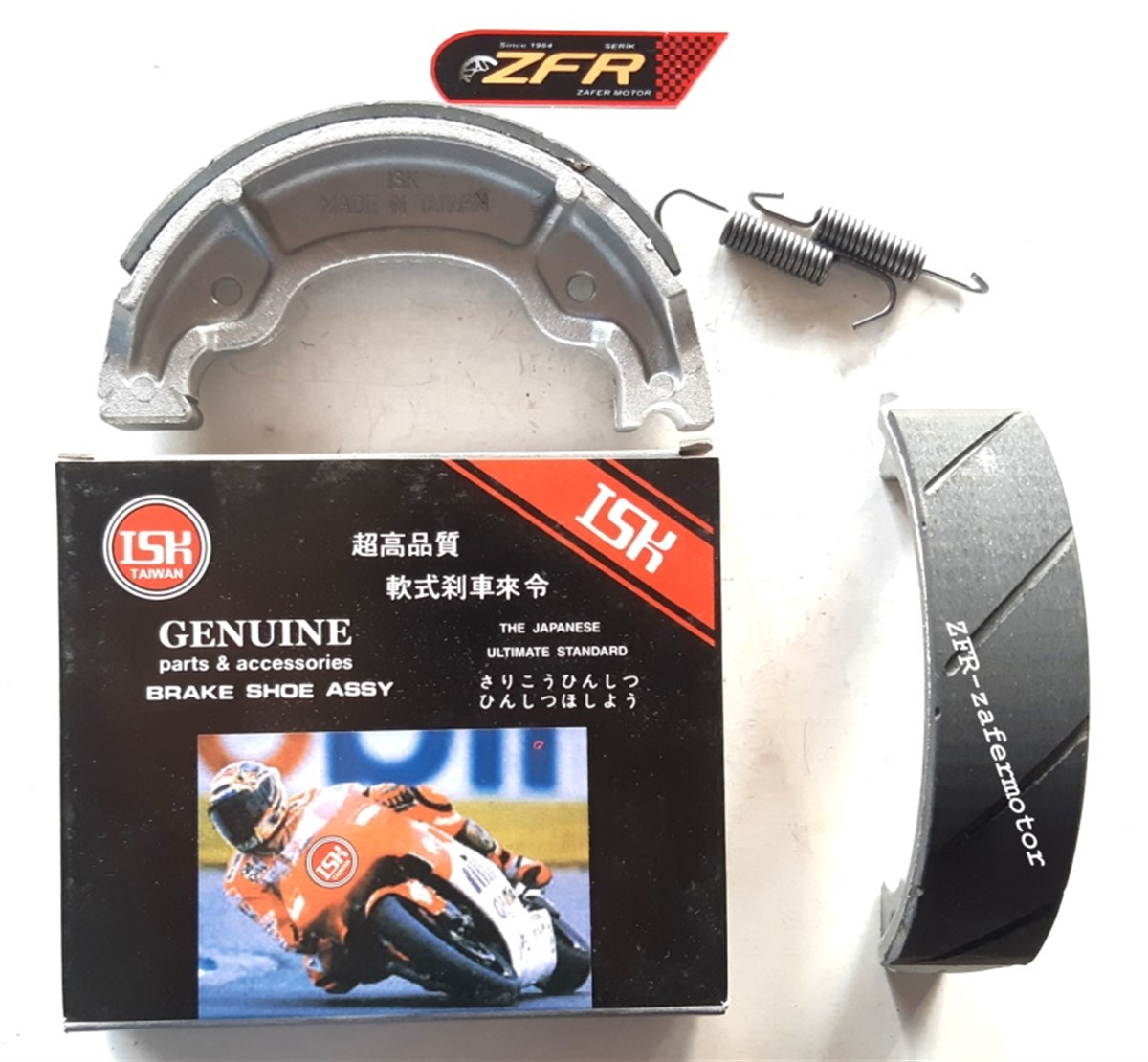 MarkasızFren ve EkipmanlarıYAMAHA YBR125 BWS100 YS125 CGL SCOOTER FREN BALATASI ISK TAİWAN