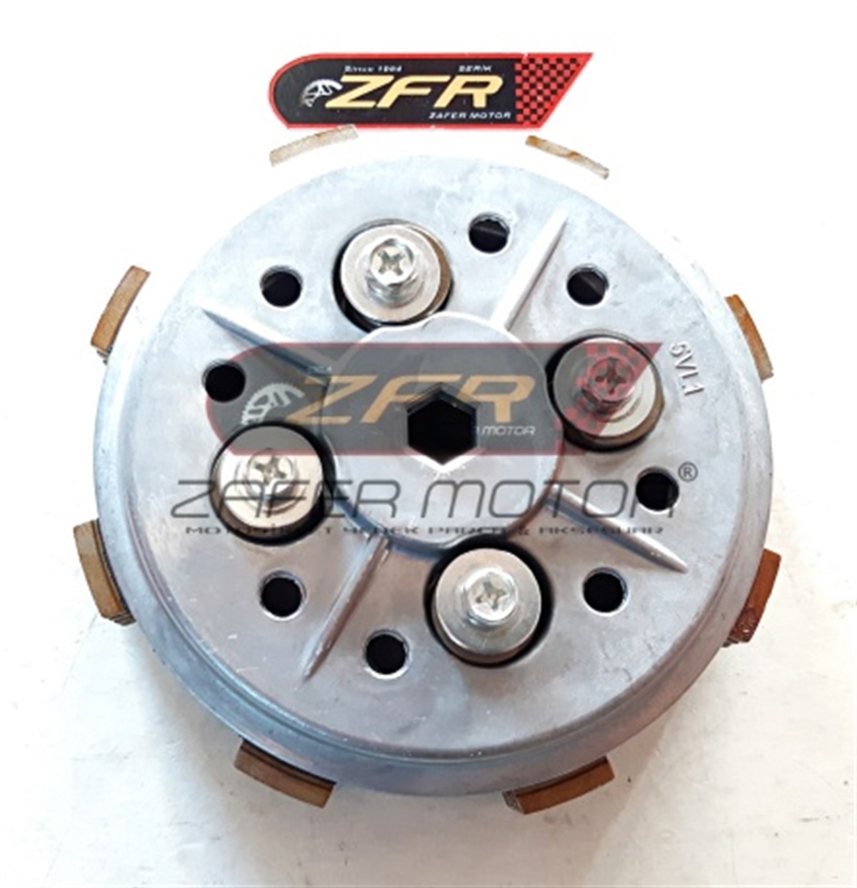 MarkasızDebriyajYAMAHA YBR125 DEBRİYAJ GÖBEĞİ BASKI BALATA OEM (4 BALATA 4 YAY)