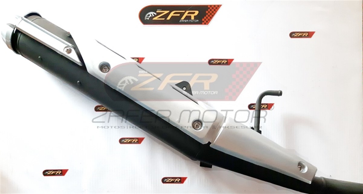 MarkasızEgzozYAMAHA YBR125 ESD EGZOZ KOMPLE 2010-2017 PRC