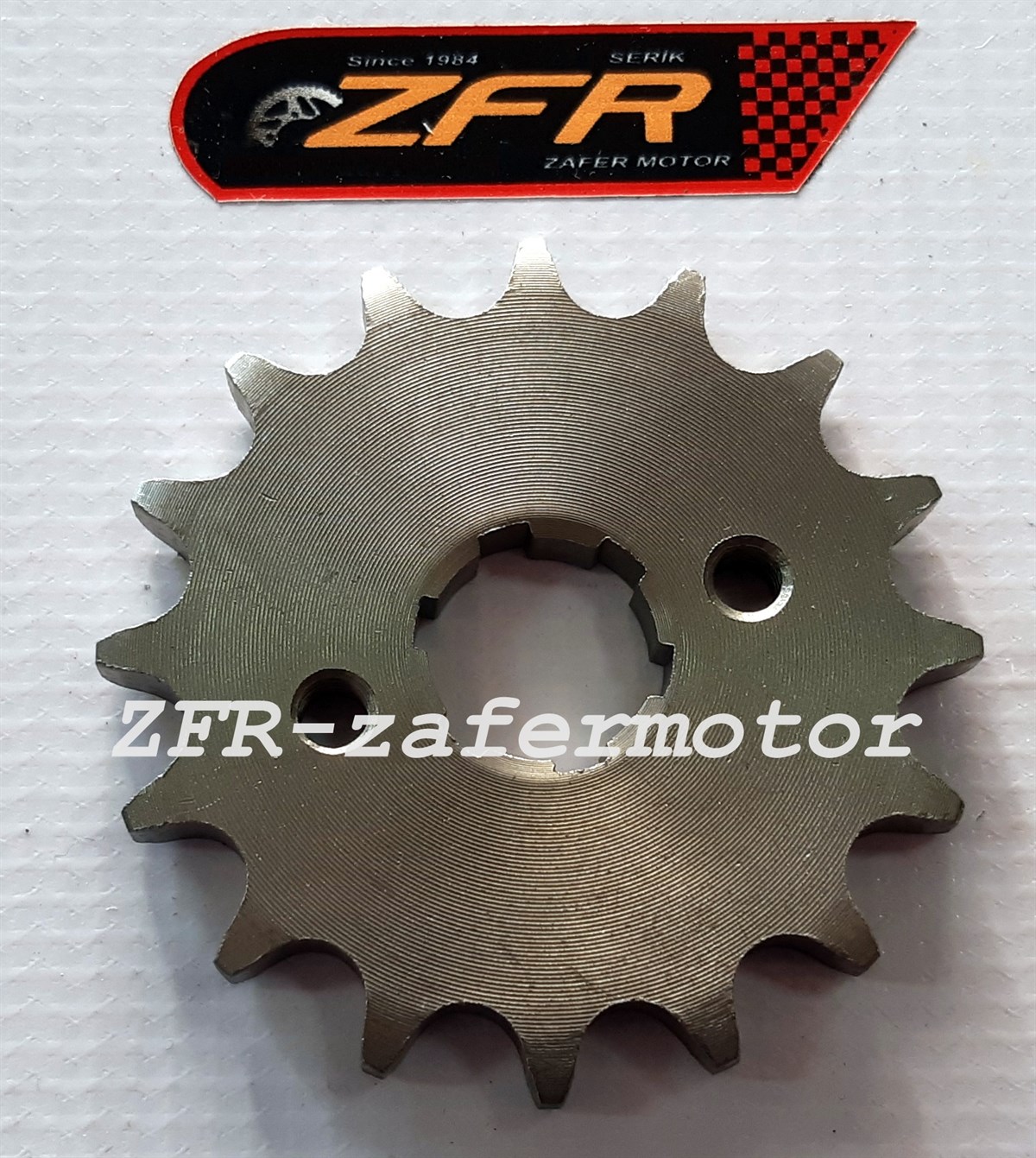 MarkasızYedek ParçaYAMAHA YBR125 ÖN DİŞLİ 14T 15T 16T + EMNİYET PULU + VİDA