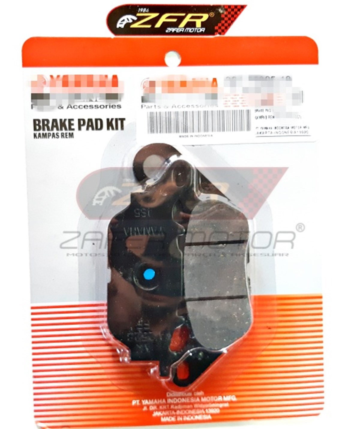 MarkasızFren ve EkipmanlarıYAMAHA YBR125 YS125 CRYPTON CYGNUSL ÖN FREN BALATASI OEM