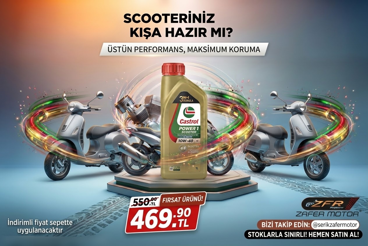 CASTROL SCOOTER