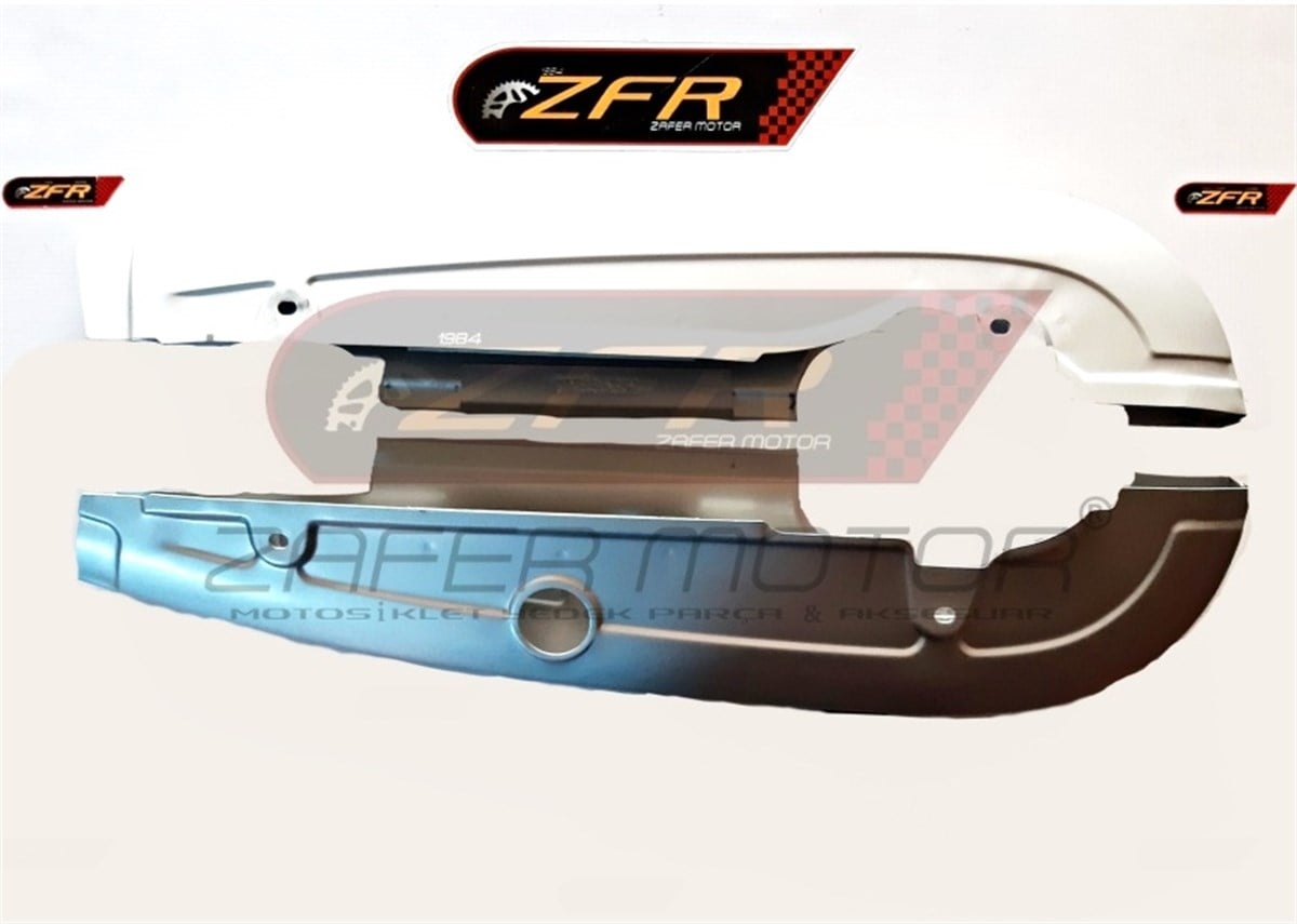 MarkasızSüspansiyonAGK MG BRETON CG125 ZİNCİR MUHAFAZASI ALT ÜST TAKIM GRİ