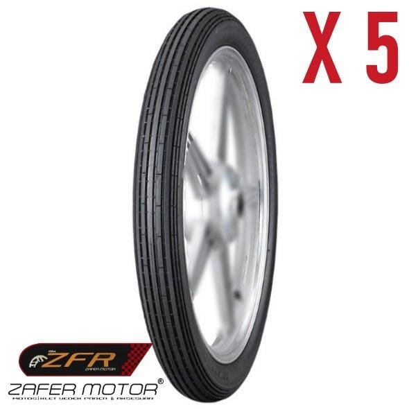 AnlaşMotosiklet LastikAnlas 2.50-18 40L Af4 Dış Lastik 2024 Üretim (5 Adet)