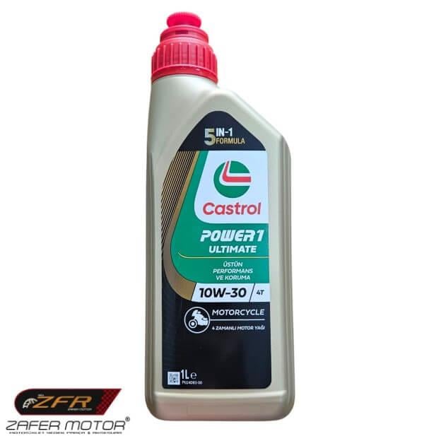 CastrolYağCastrol Power1 Ultimate 10W-30 Sentetik Motor Yağı 1 Lt 2025 Üretim