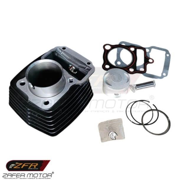 İthalYedek ParçaCg 125cc Silindir Piston Komple Siyah (13Perno)