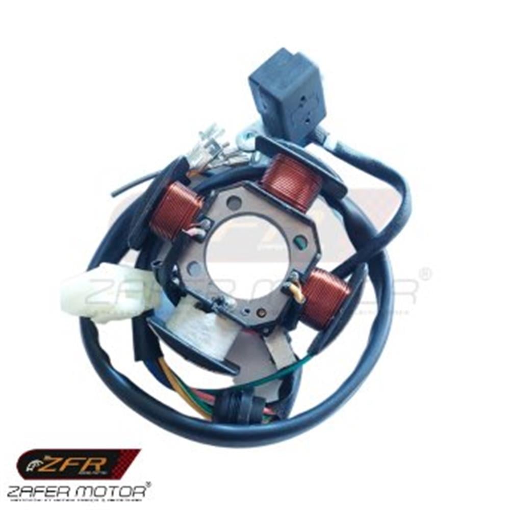 Cg Cgl125 Statör (4 Bobin 5 Kablo) Fiyatı Zafer Motor