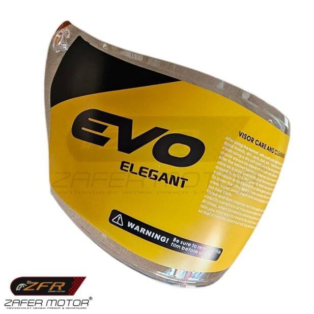 EVOKaskEvo Çenesiz Kask Camı (Renksiz)