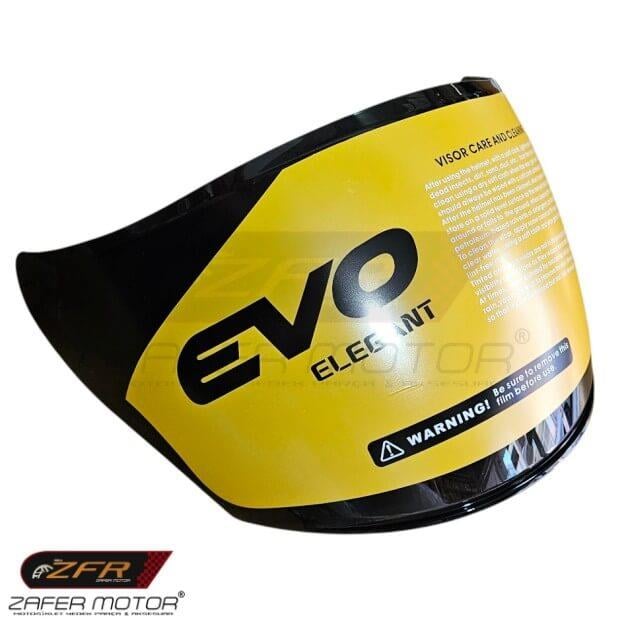 EVOKaskEvo Elegant FF528-1 Çenesiz Kask Camı (Siyah)