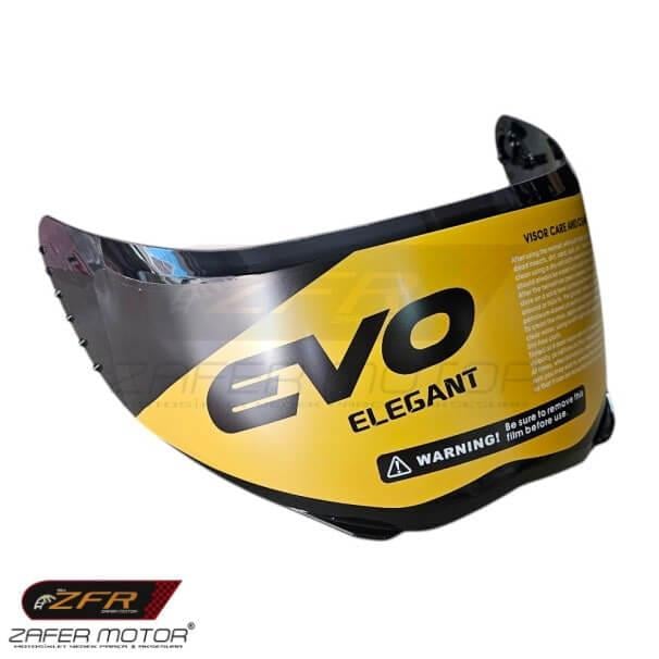 EVOKaskEvo FF906 Çene Açılır Kask Camı (Siyah)