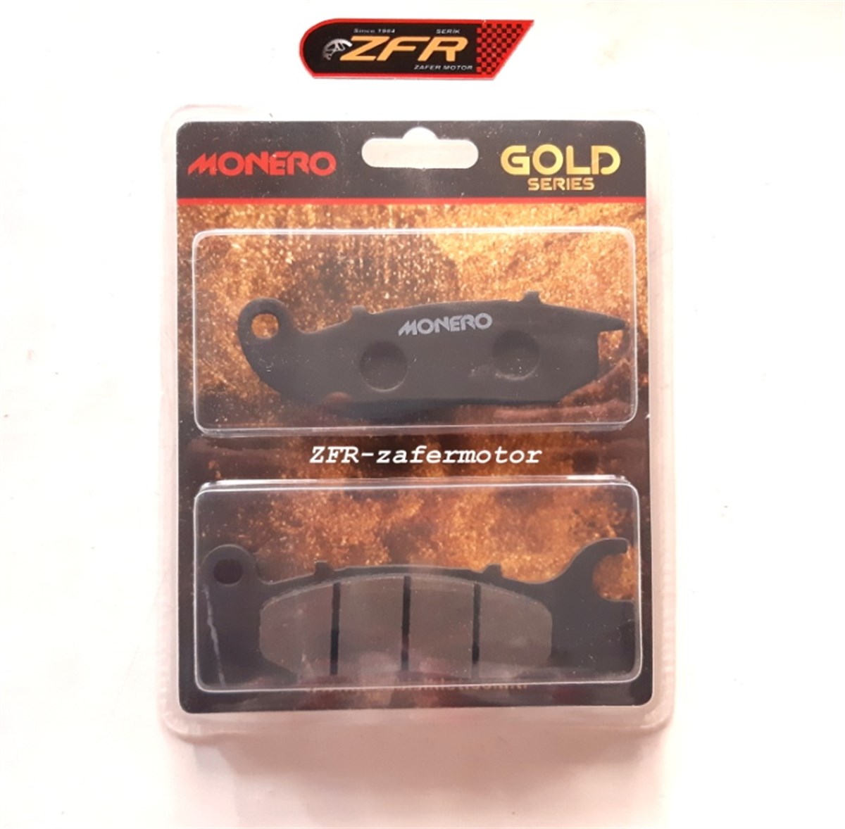 MoneroFren ve EkipmanlarıHONDA CBR125 MSX125 İNNOVA ÖN FREN DİSK BALATASI MONERO GOLD