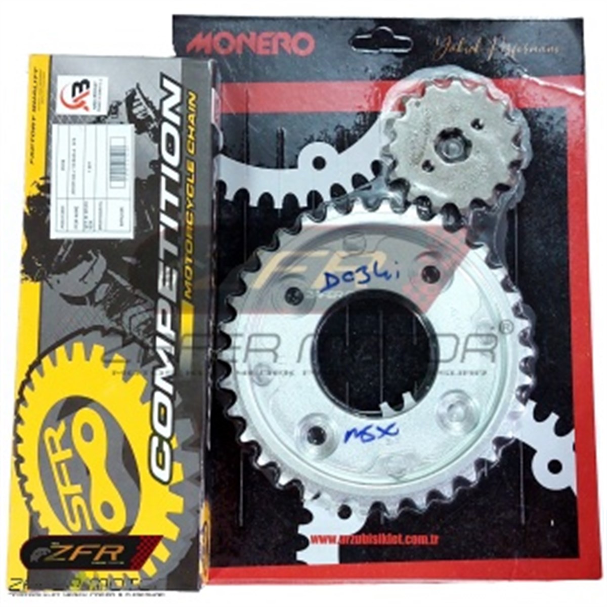 MoneroYedek ParçaHonda Msx125 Ön Arka Dişli Zincir Takımı