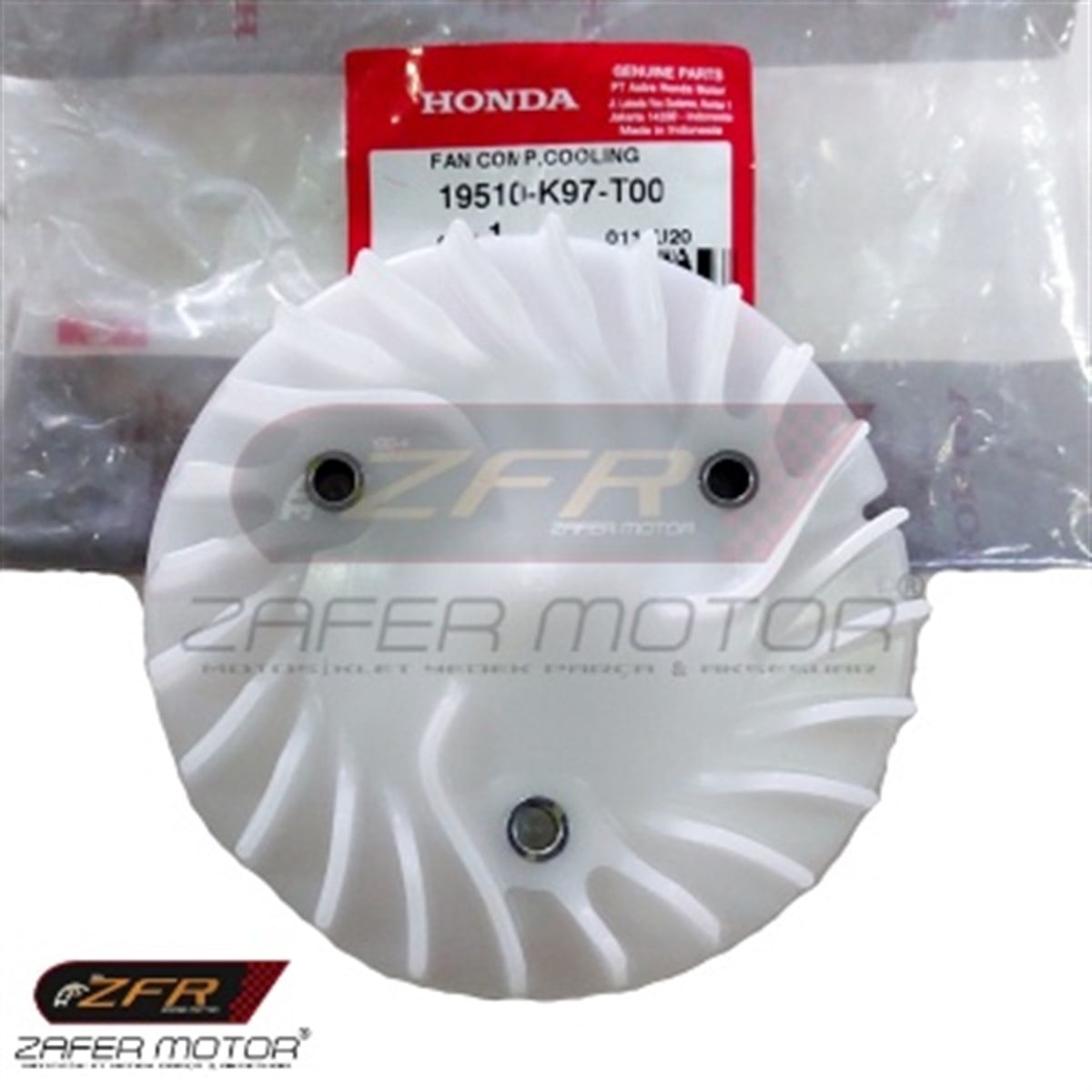 HondaYedek ParçaHonda Pcx125 Motor Soğutma Fanı Orijinal 19510K97T00 2018-2020