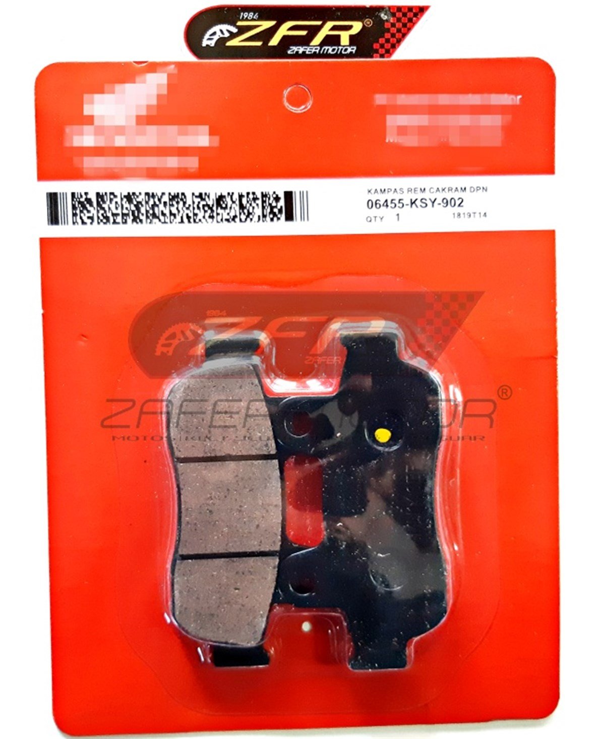 MarkasızFren ve EkipmanlarıHONDA SPACY ACTIVA S ALPHA ÖN FREN DİSK BALATASI OEM