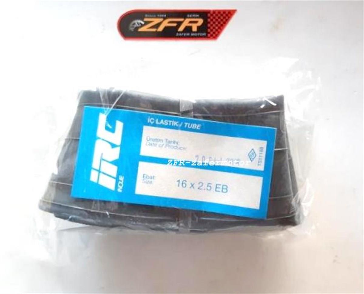 IrcMotosiklet LastikIRC 16X2.50 ELEKTRİKLİ BİSİKLET İÇ LASTİĞİ (EĞRİ SİBOP)