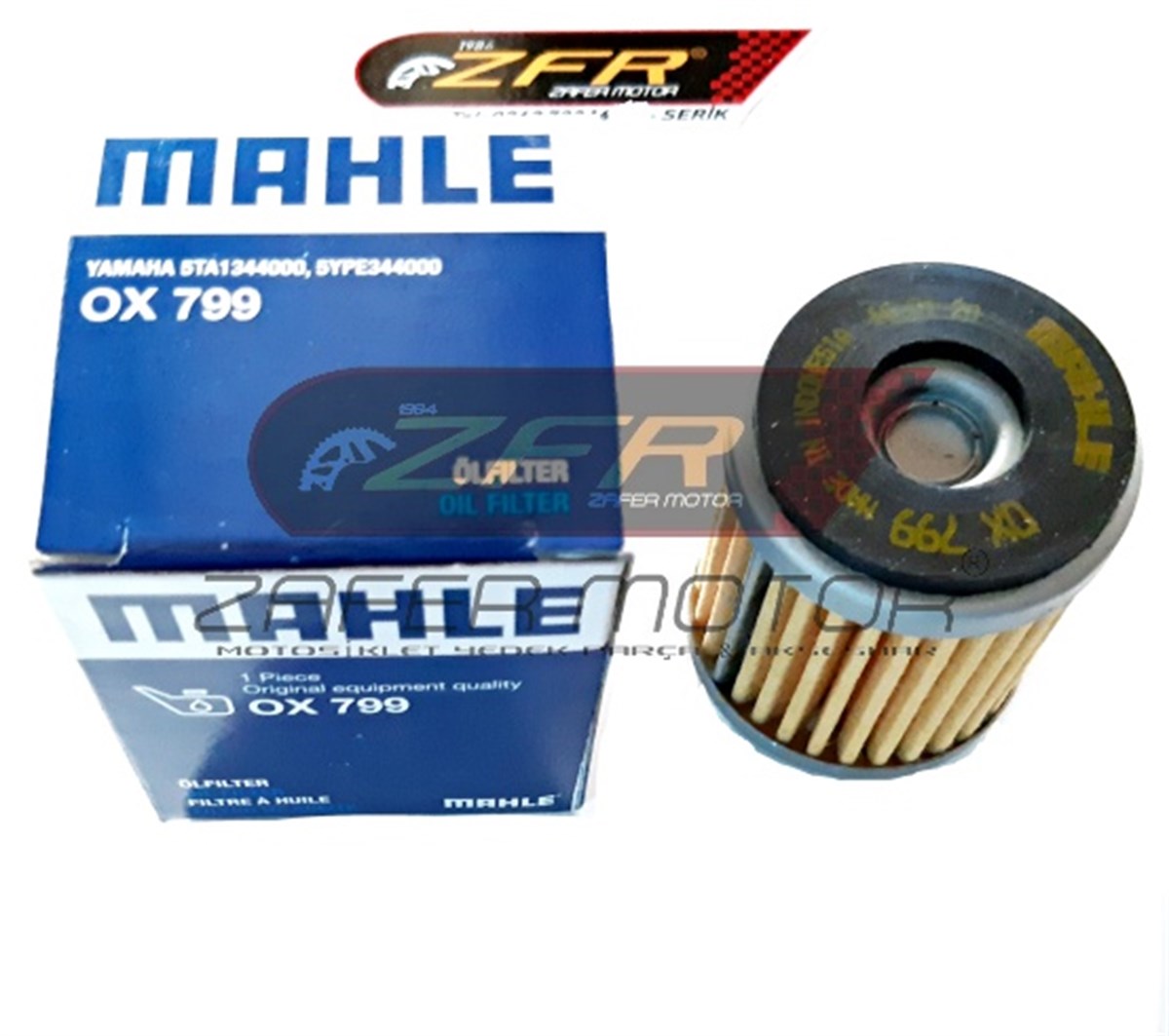 MahleFiltreMAHLE OX799 YAMAHA XMAX 250 300 YAĞ FİLTRESİ HF141 (2018 SONRASI)