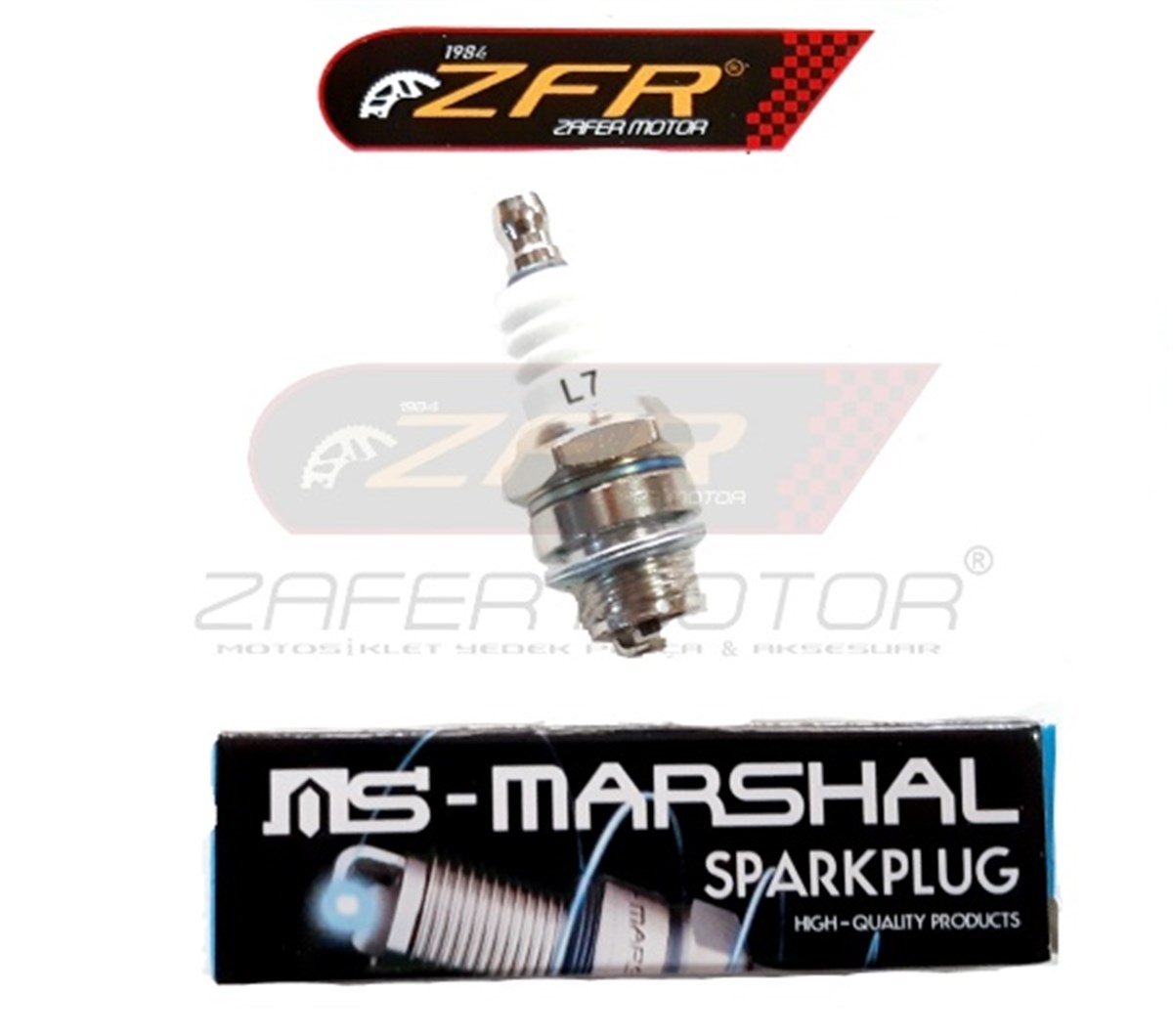 MarkasızBujiMARSHAL L7 AĞAÇ KESİM ÇİM MOTORU BUJİSİ (CJ8 BM6A)