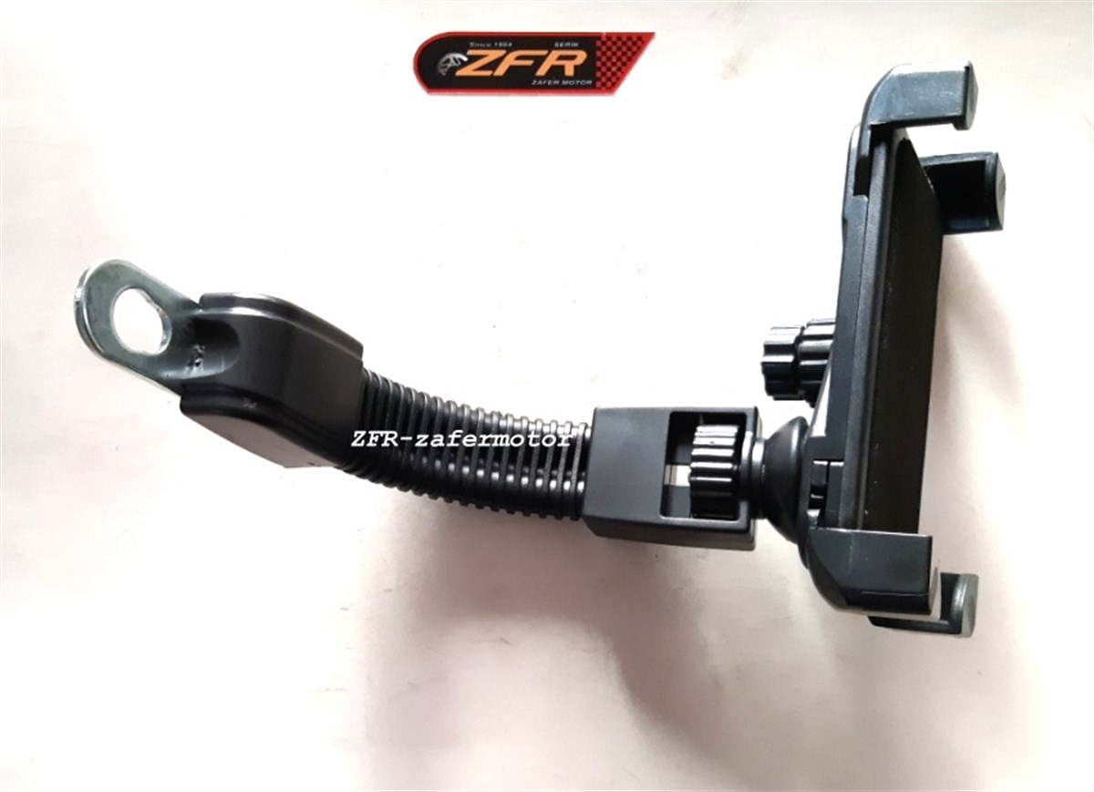 Motosiklet Scooter Telefon Tutucu (Ayna Bağlantılı) Fiyatı | Zafer Motor