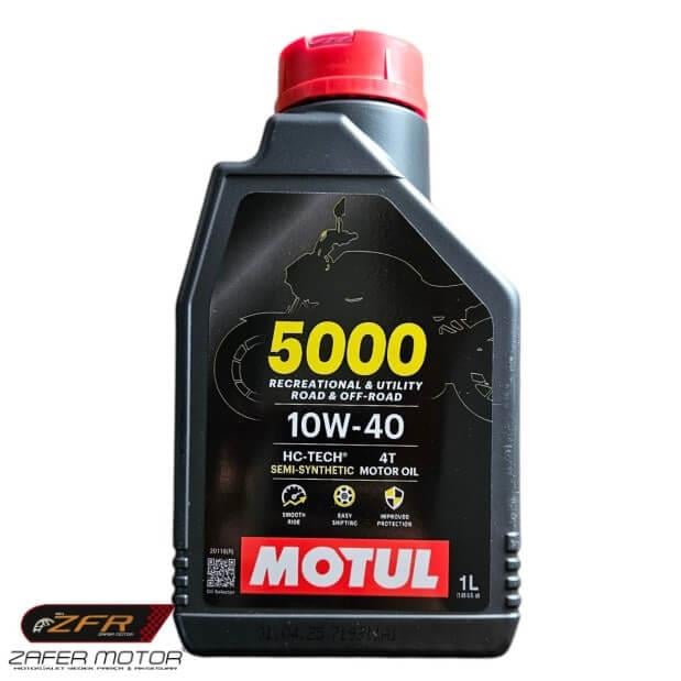 MotulYağMotul 5000 10W-40 Yarı Sentetik Motor Yağı 1 Lt 2023 Üretim