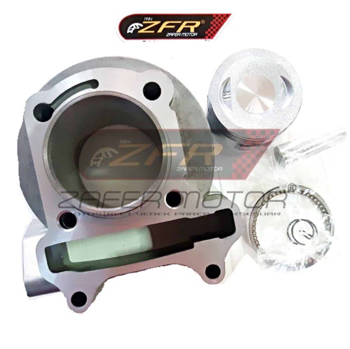 MarkasızYedek ParçaSCOOTER 80CC SİLİNDİR PİSTON SEGMAN TAKIMI (50CC UYUMLU)