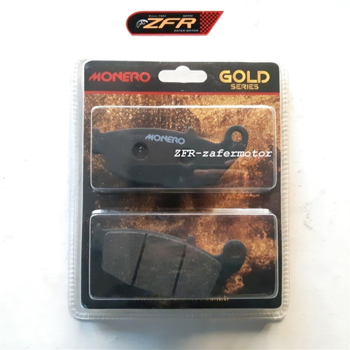 MoneroFren ve EkipmanlarıTVS APACHE RTR ARKA FREN DİSK BALATASI MONERO GOLD SERİSİ
