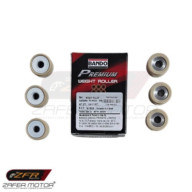 BandoDebriyajTvs Wego Jupiter 110 Ağırlık Seti 18x12 15Gr Bando
