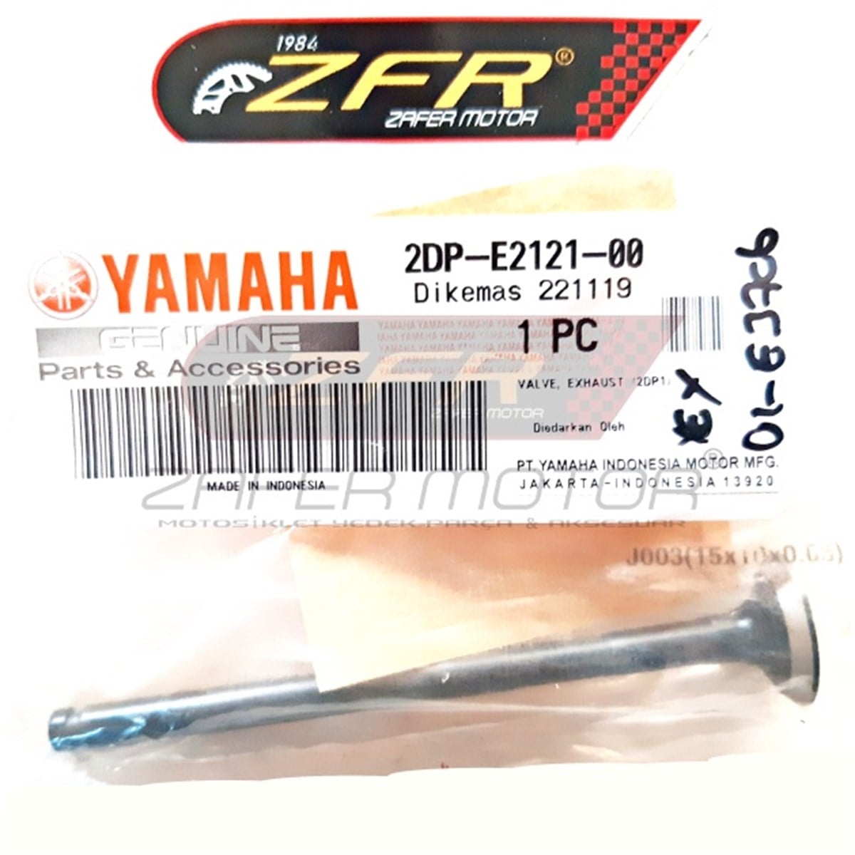YamahaYedek ParçaYamaha Nmax Egzoz Supapı | Zafer MotorYAMAHA NMAX 125 155 EGZOZ SUPAPI ORJ 2DPE212100 2015-20