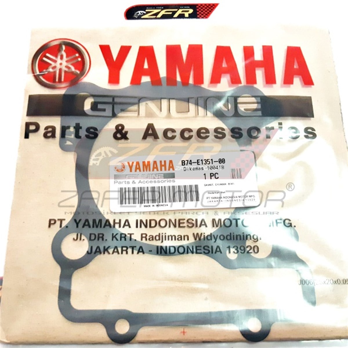 YamahaYedek ParçaYamaha Xmax 250 300 Silindir Alt Conta | Zafer MotorYAMAHA XMAX 250 300 SİLİNDİR ALT CONTA ORJ B74E135100 2018-21