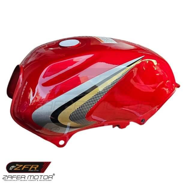 İthalYedek ParçaYamaha Ybr125 Benzin Deposu Kırmızı 2009