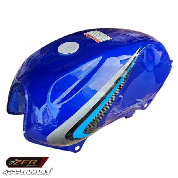 İthalYedek ParçaYamaha Ybr125 Benzin Deposu Mavi 2009