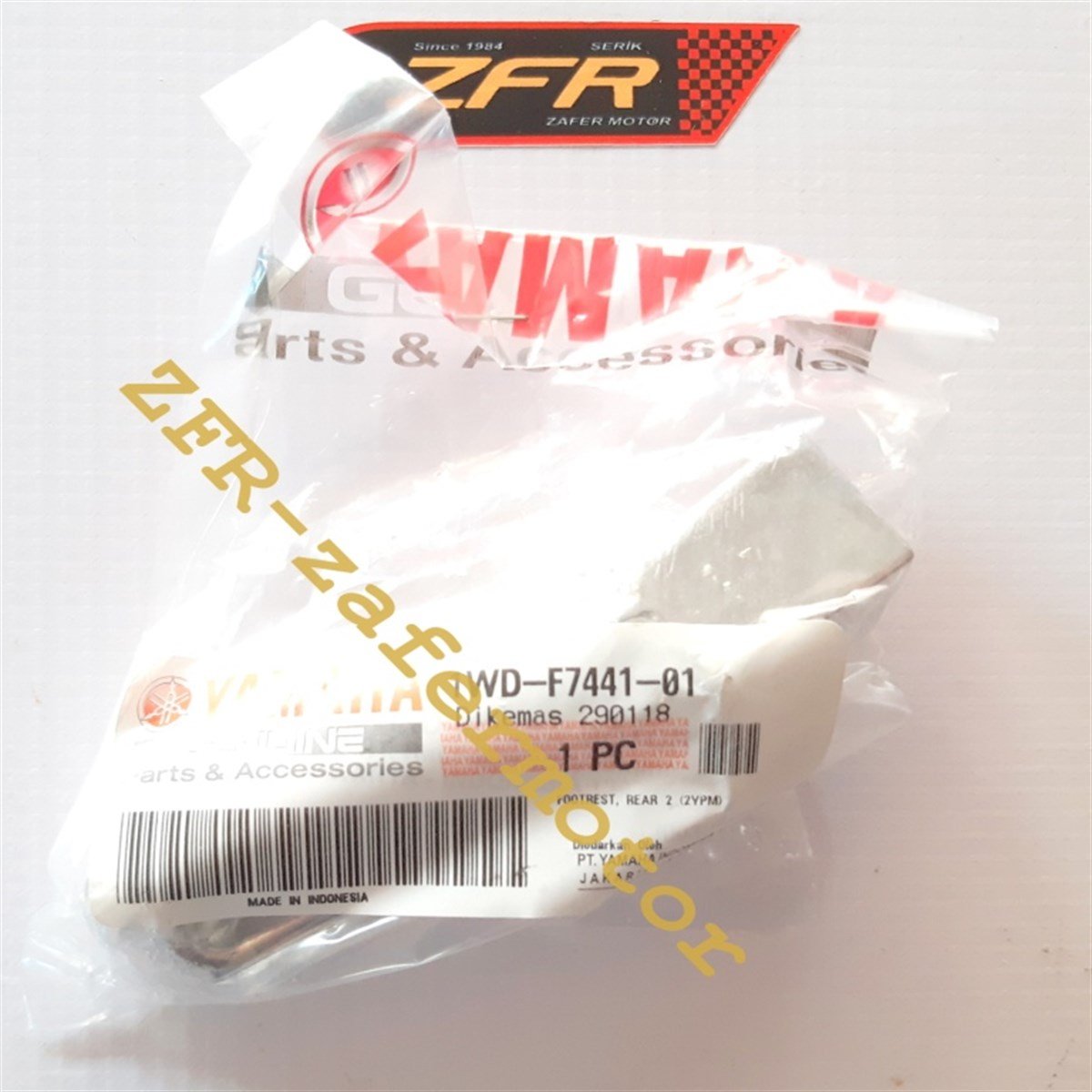 YamahaYedek ParçaYAMAHA YZF R25 MT25 ARKA BASAMAK SAĞ ORİJİNAL 1WD-F7441-01