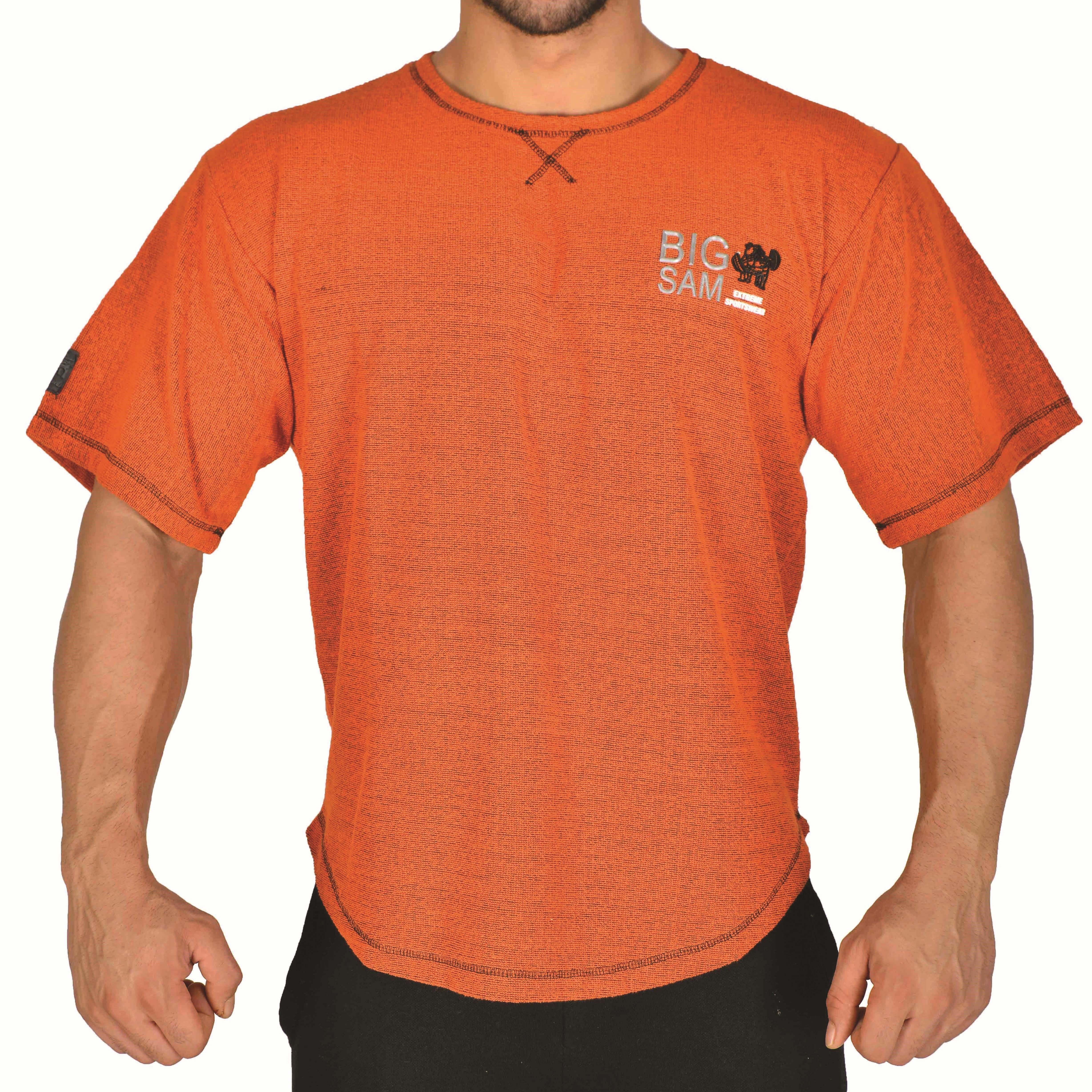 Antrenman Performans Tişörtü Turuncu Rag Top Big Sam 3198