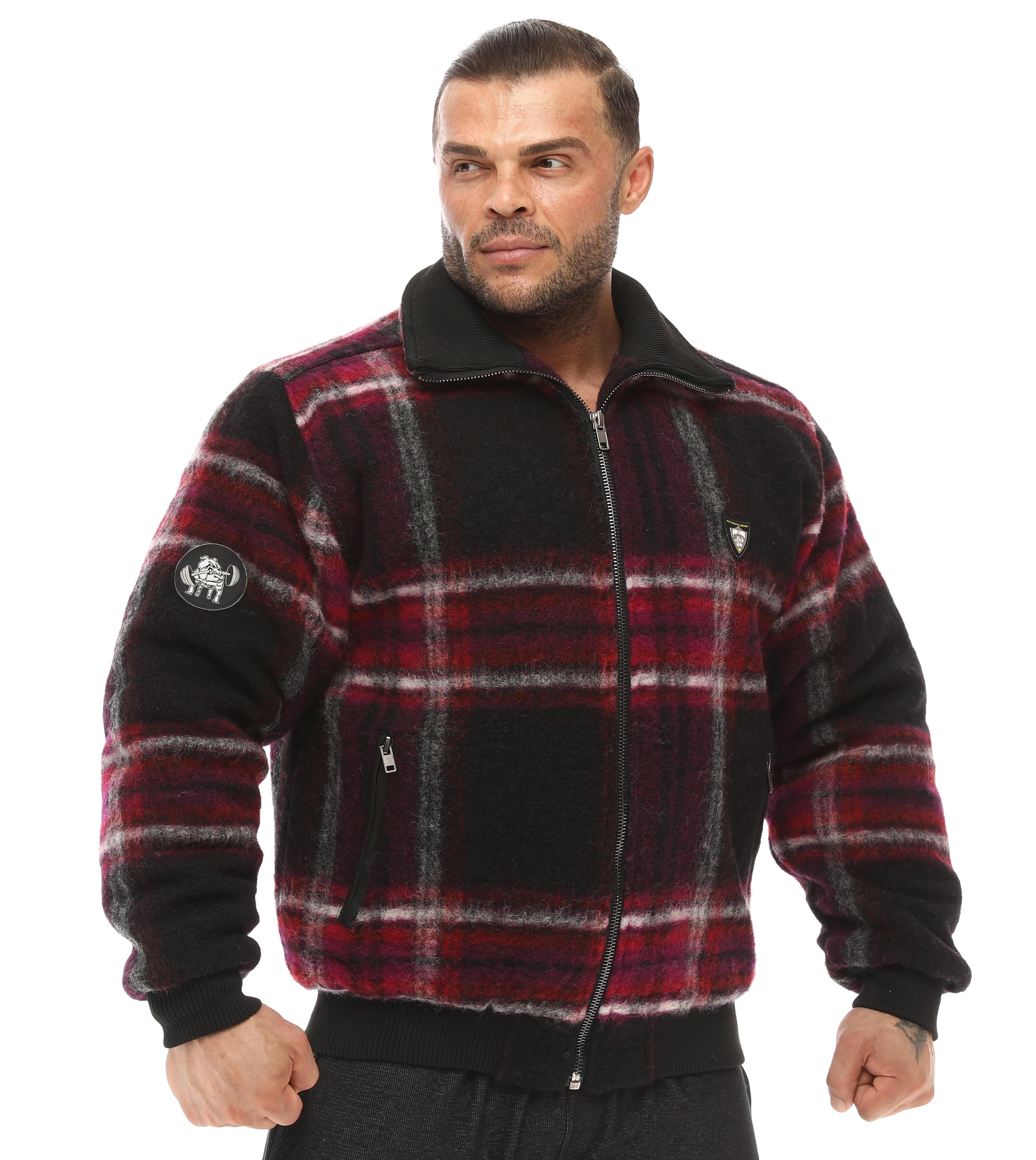 Bordo Kaşe Yün Kışlık Mont Kaban Big Sam 4064