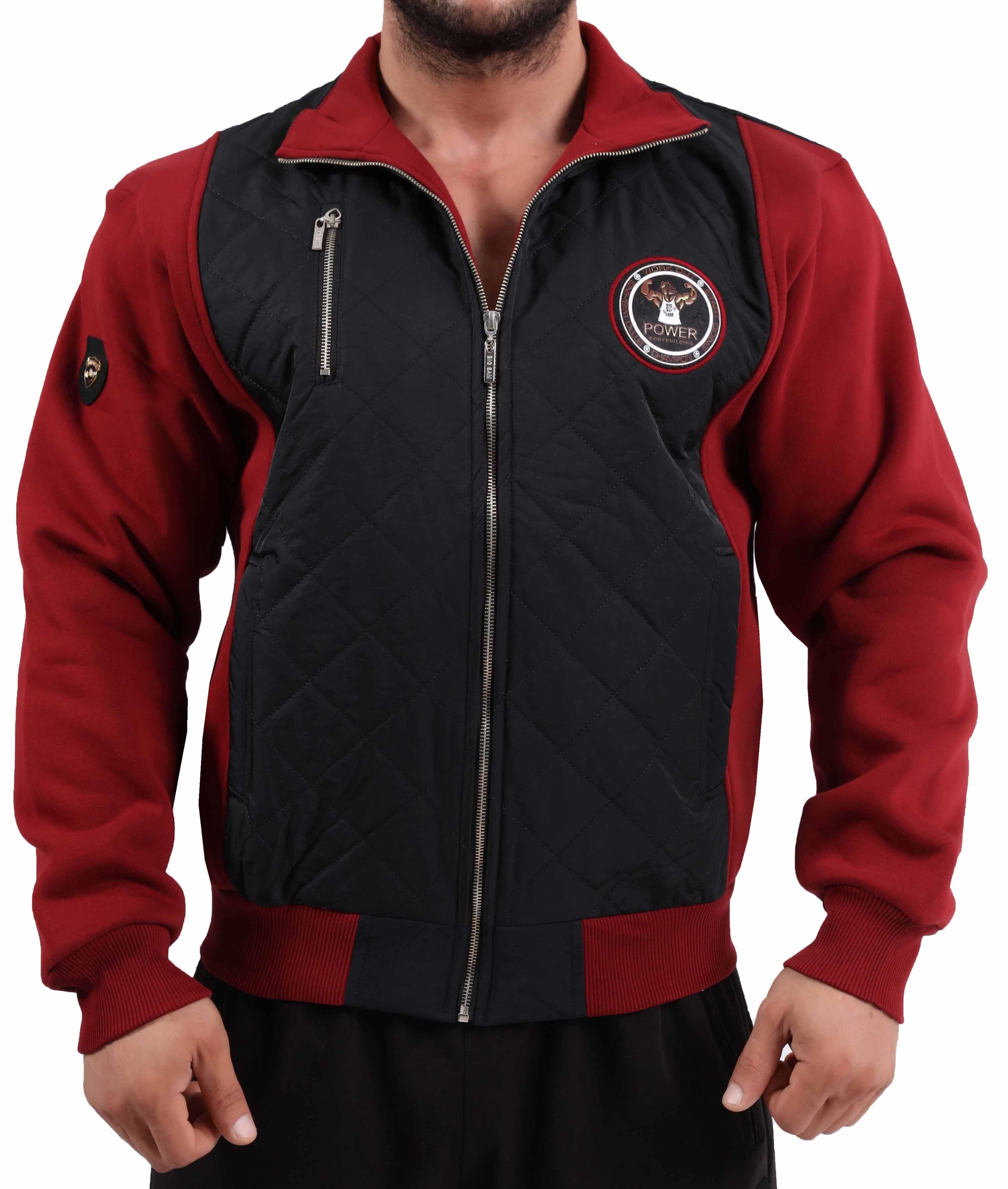 Bordo Kışlık Spor Ceket Big Sam 3596