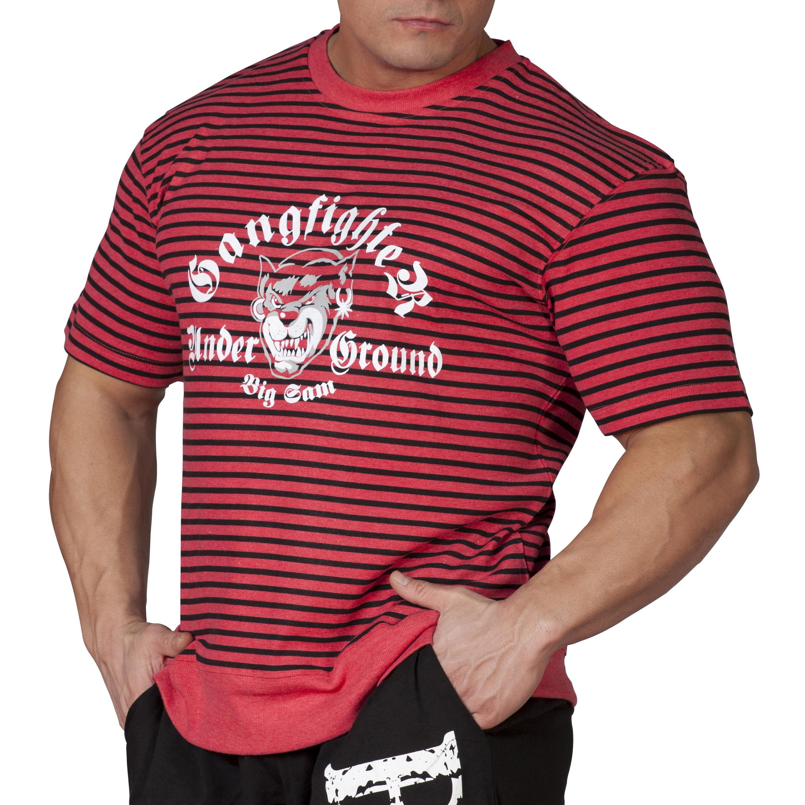 Çizgili Body Tişört Big Sam 2562