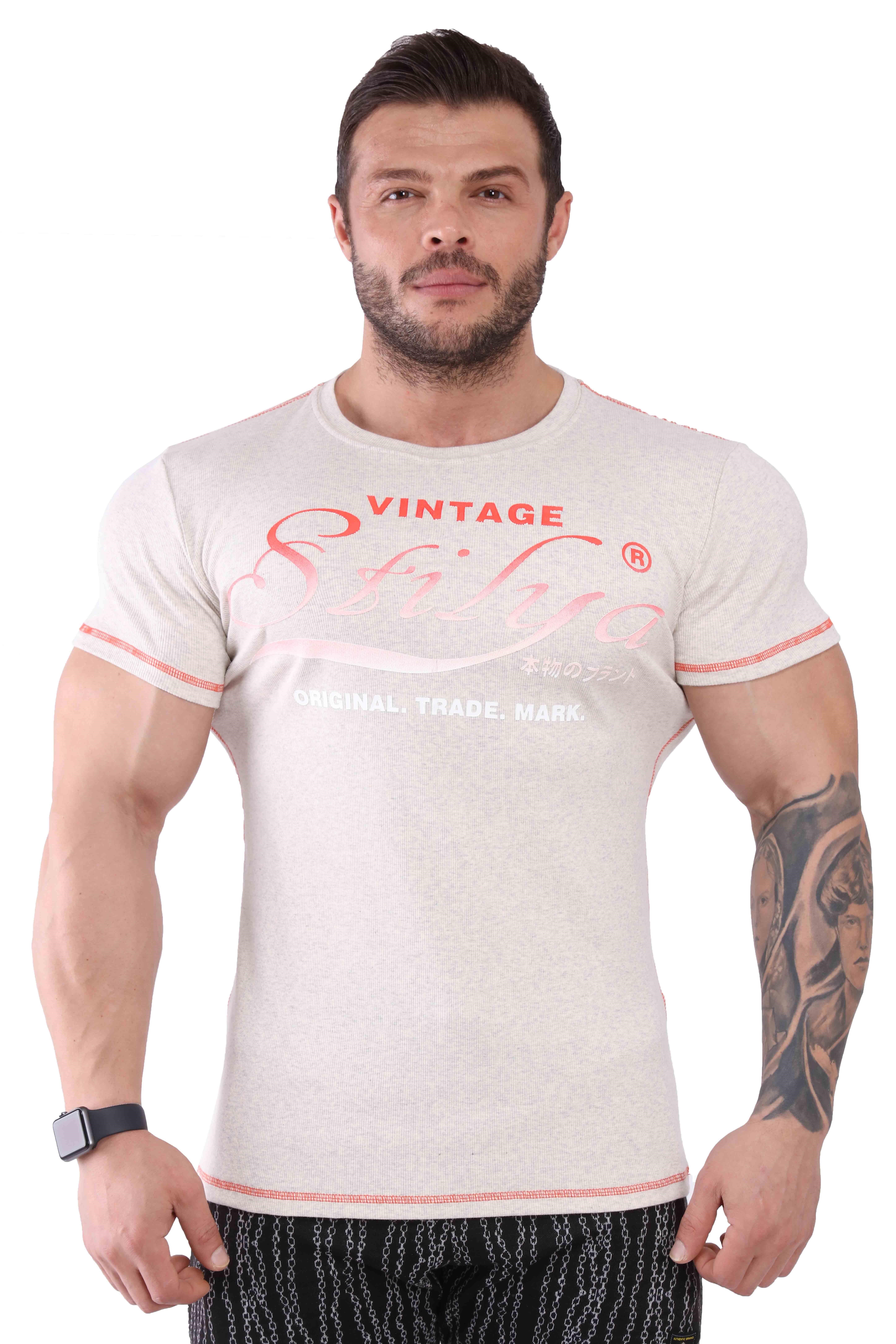 Erkek T-shirt Slim Fit Stilya 2894
