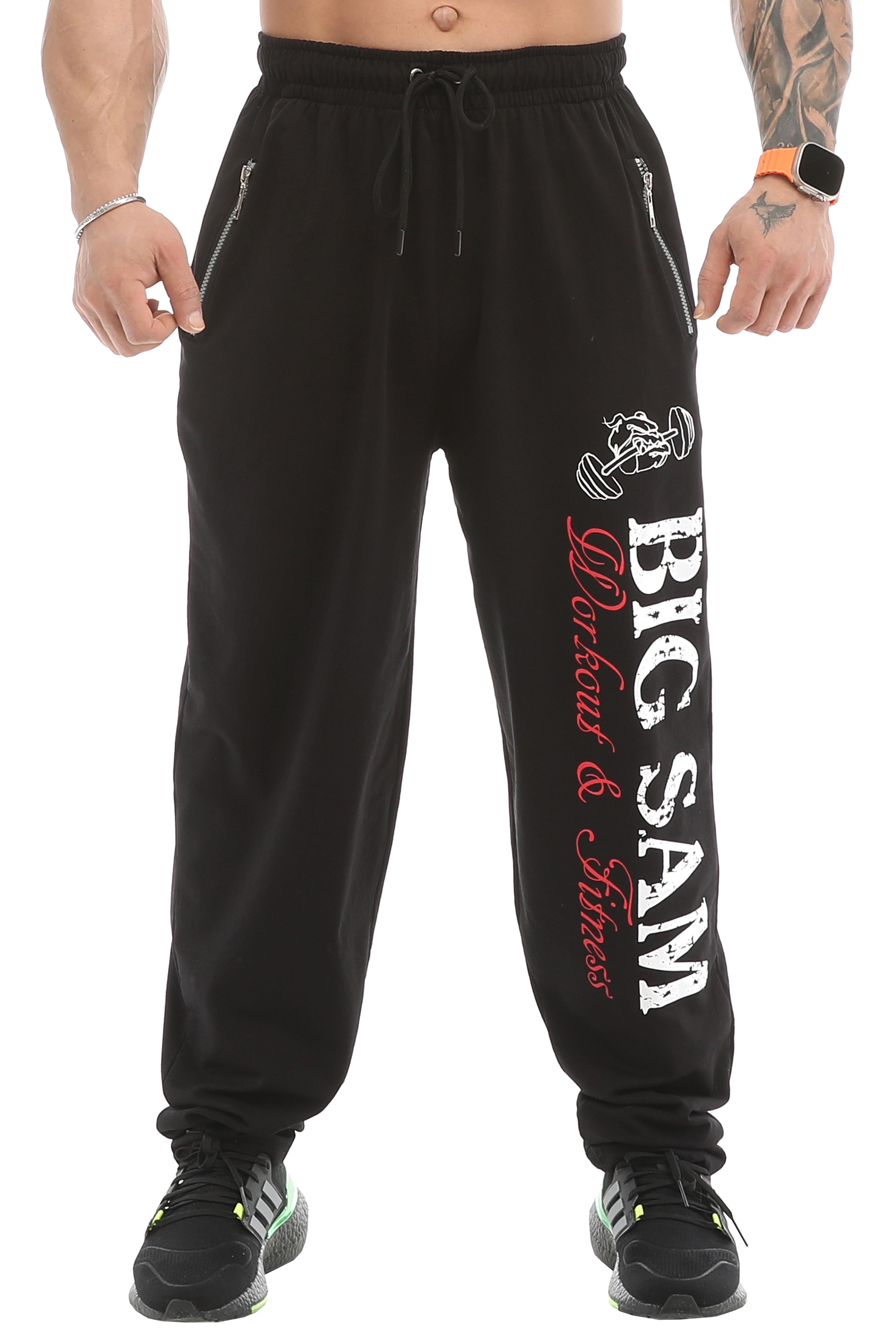Fitness Pantolon Şalvar Kesim Eşofman Altı Big Sam 1094