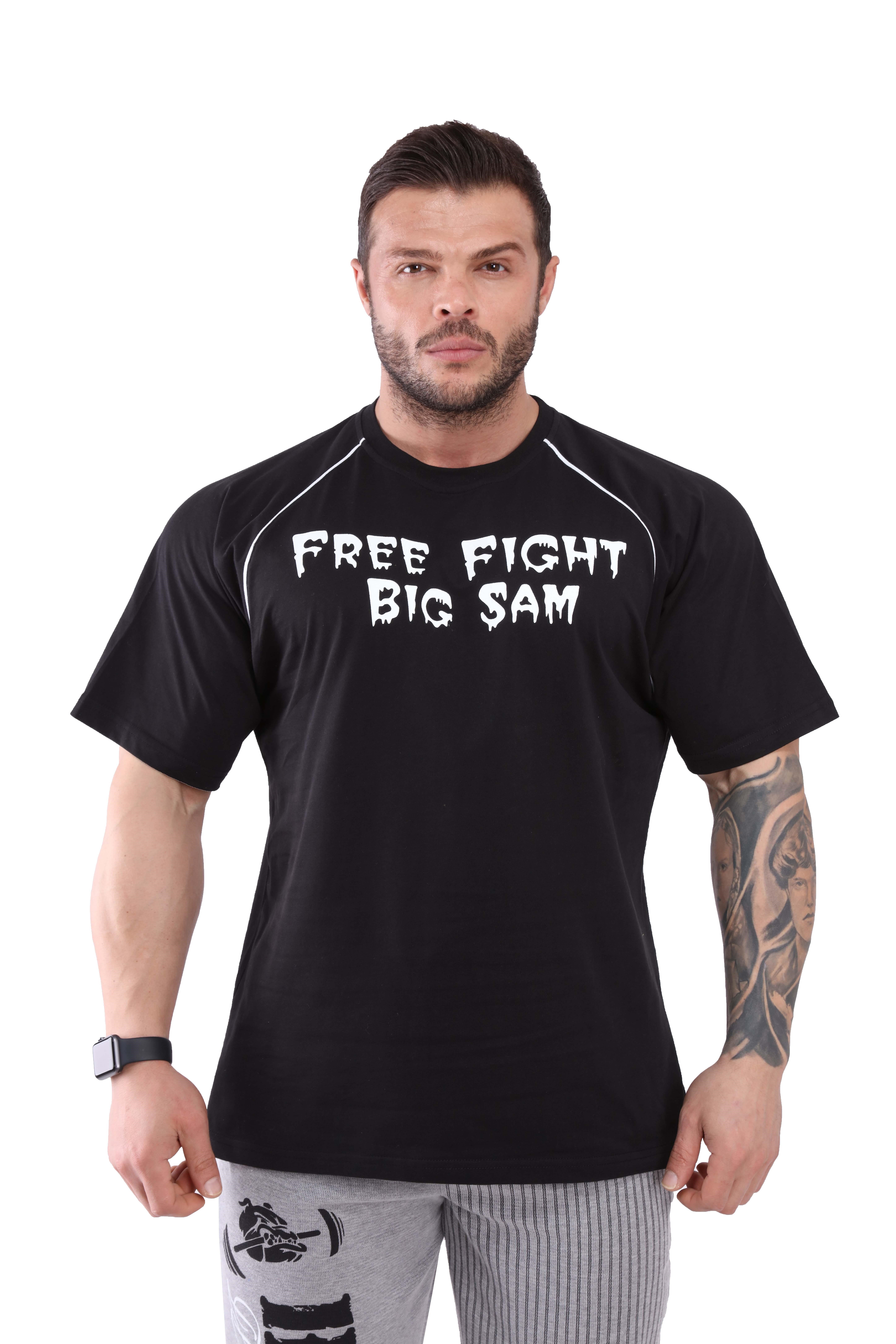 Free Fight Gym T-shirt Big Sam 3069