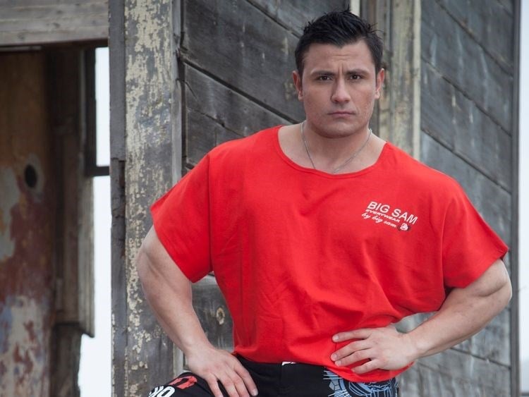 Geniş Kesim Antrenman Tişörtü Big Sam 3106