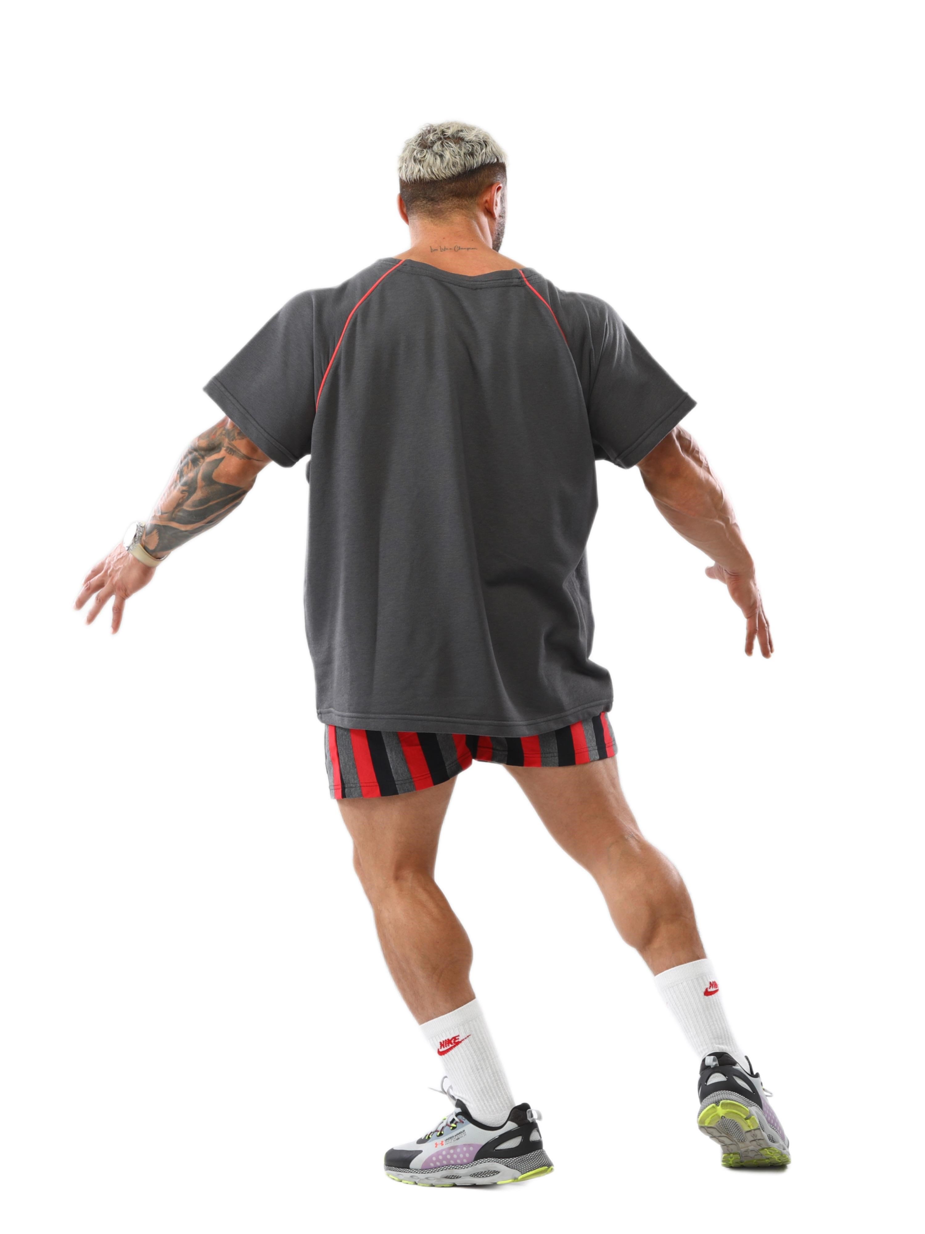 Geniş Kesim Antrenman Tişörtü Big Sam 3093