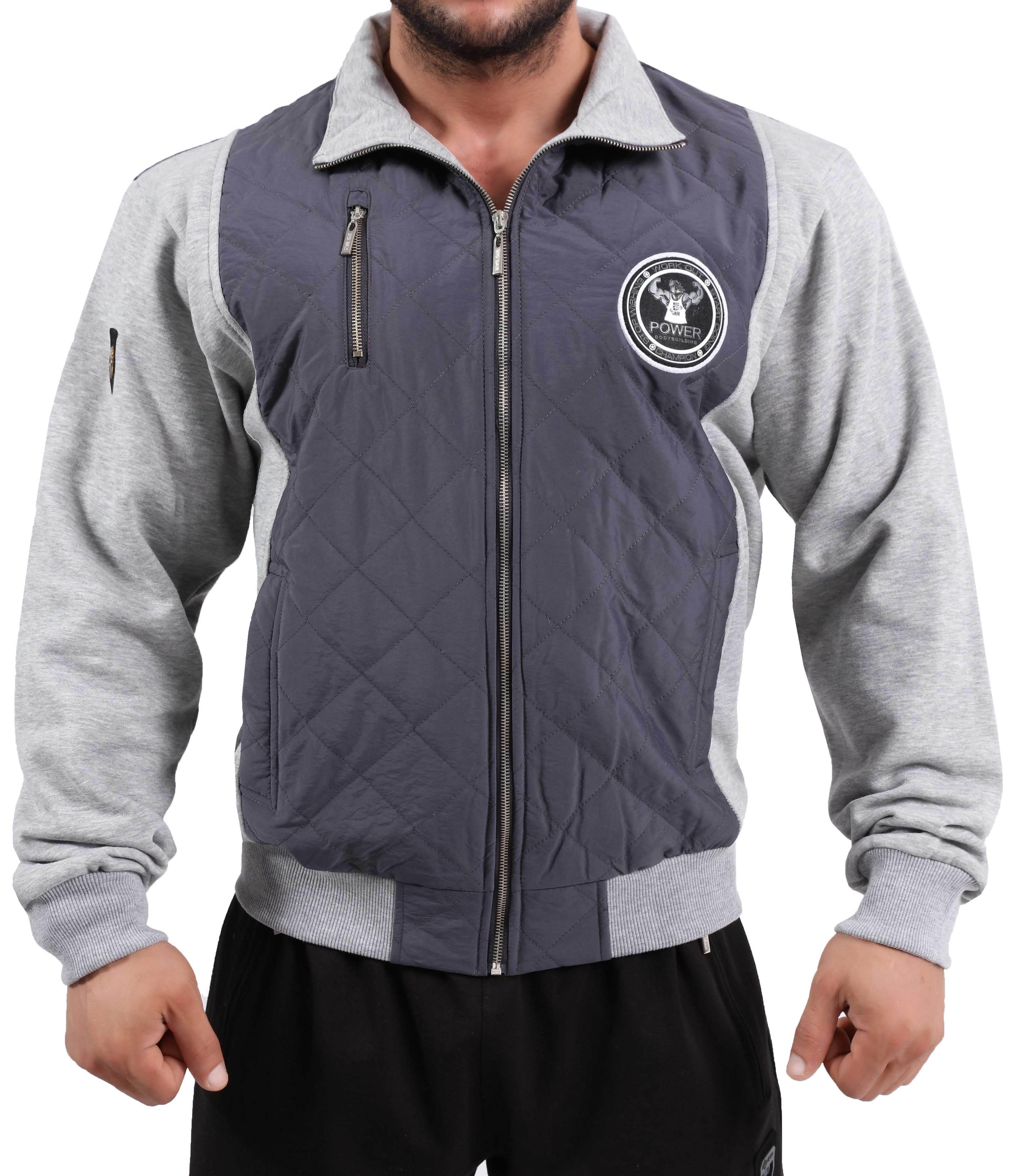 Gri Melanj Spor Ceket Big Sam 3595
