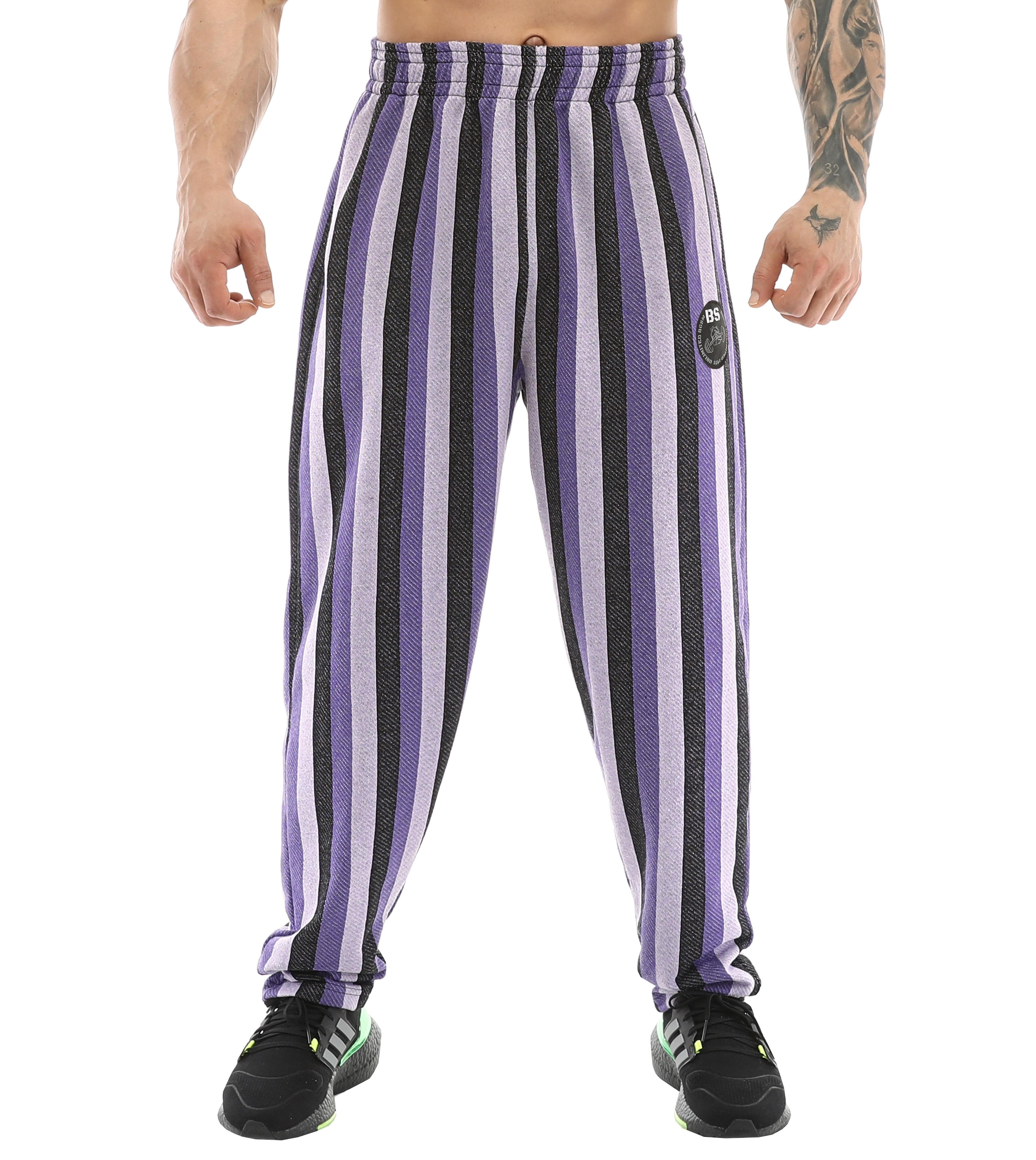 Loose Fit Armalı Eşofman Altı Bodybuilding Pantolon BGSM PNT1375