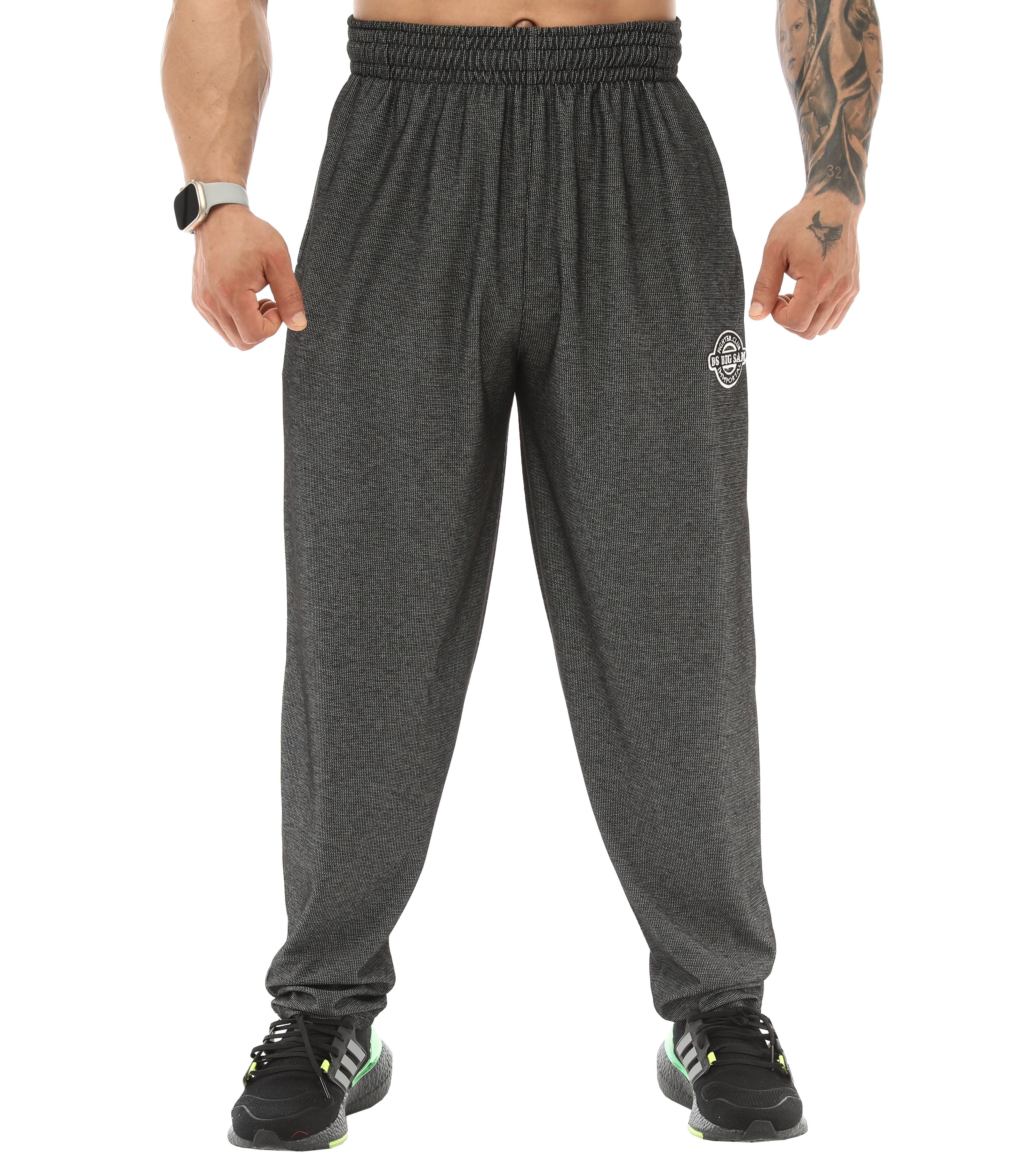 Loose Fit Armalı Eşofman Altı Bodybuilding Pantolon BGSM PNT1373