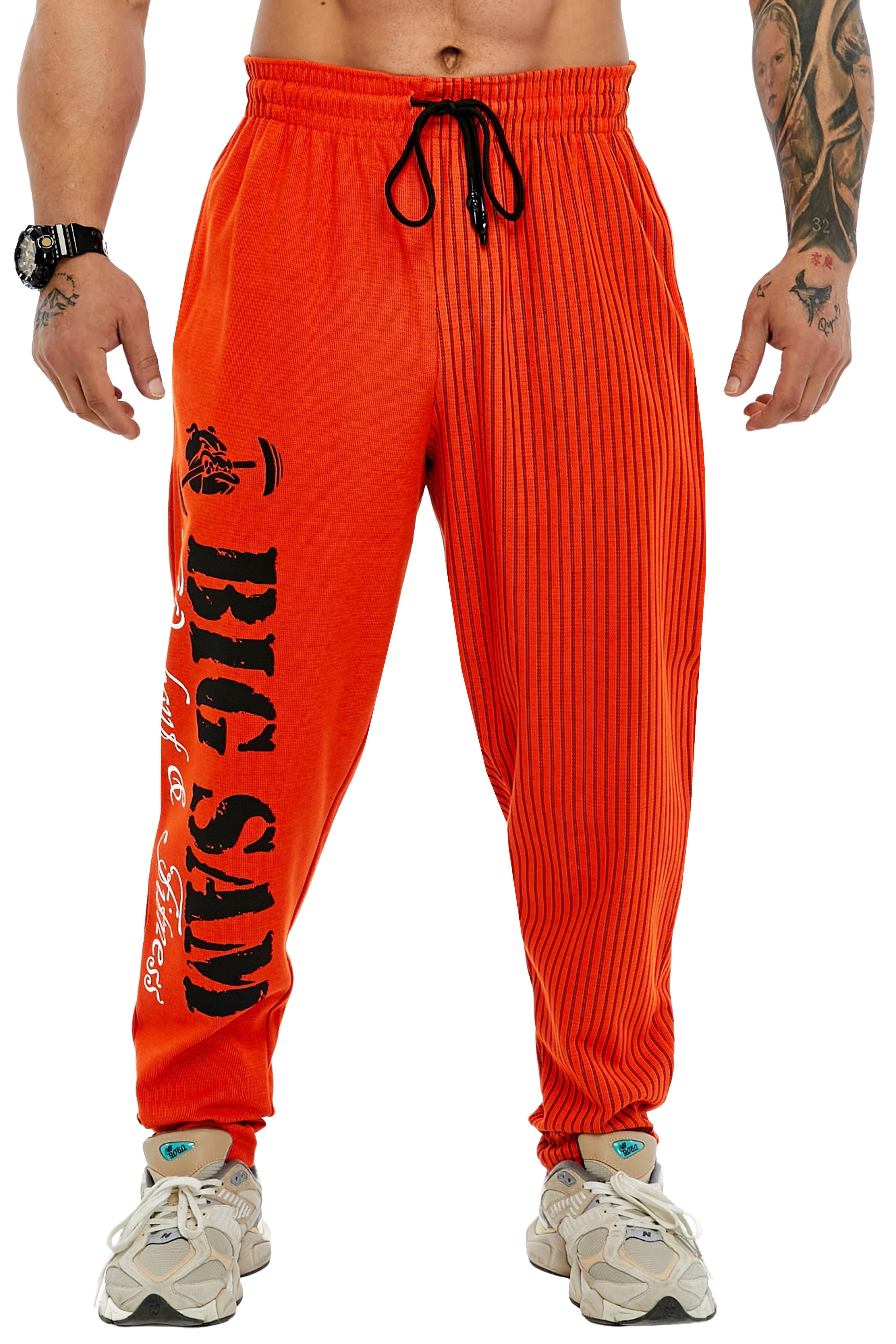 Loose Fit Mevsimlik Eşofman Altı, Pamuklu Body Pantolon Big Sam 1171