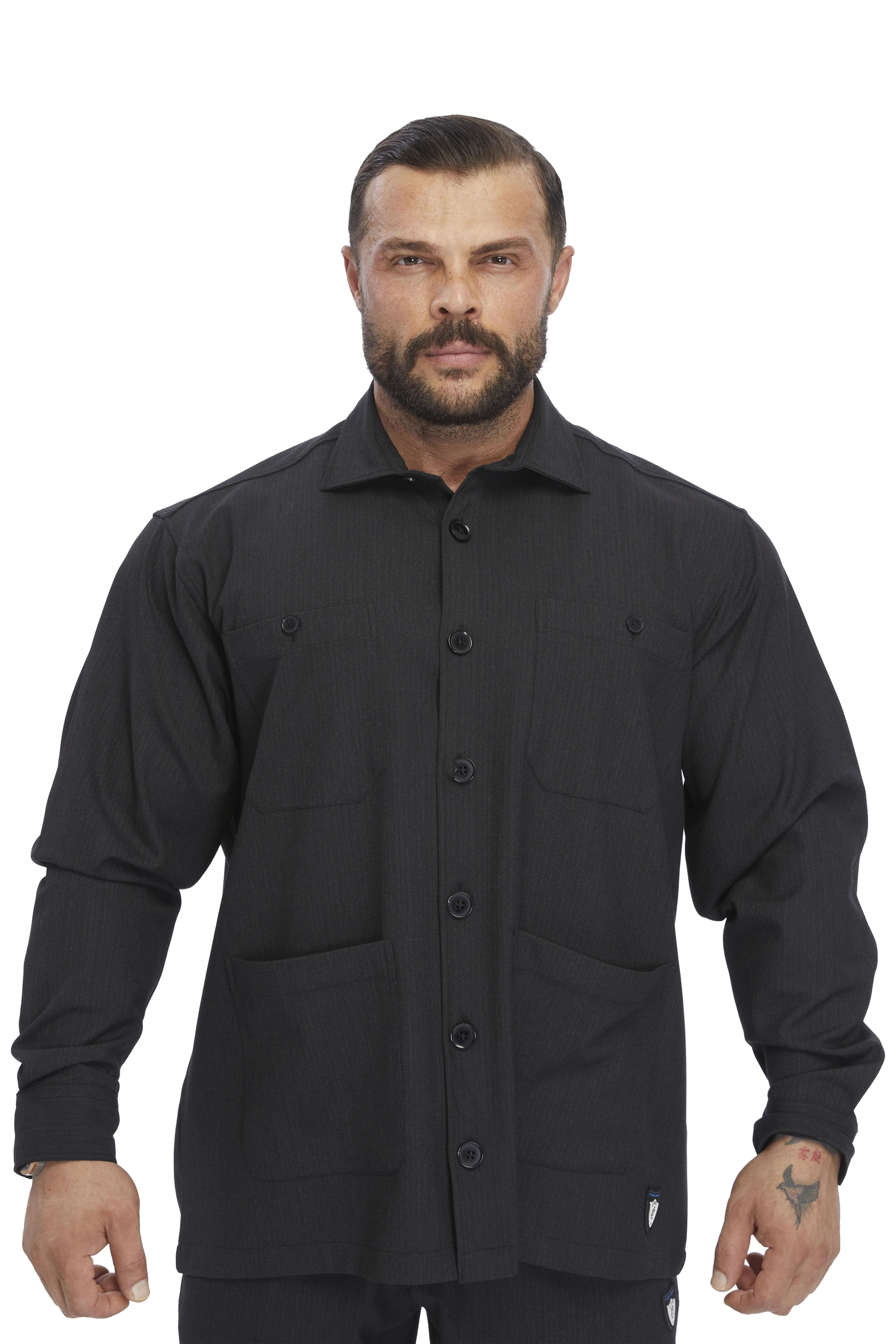 Oversize Mevsimlik İnce Dokuma Ceket Stilya 5057