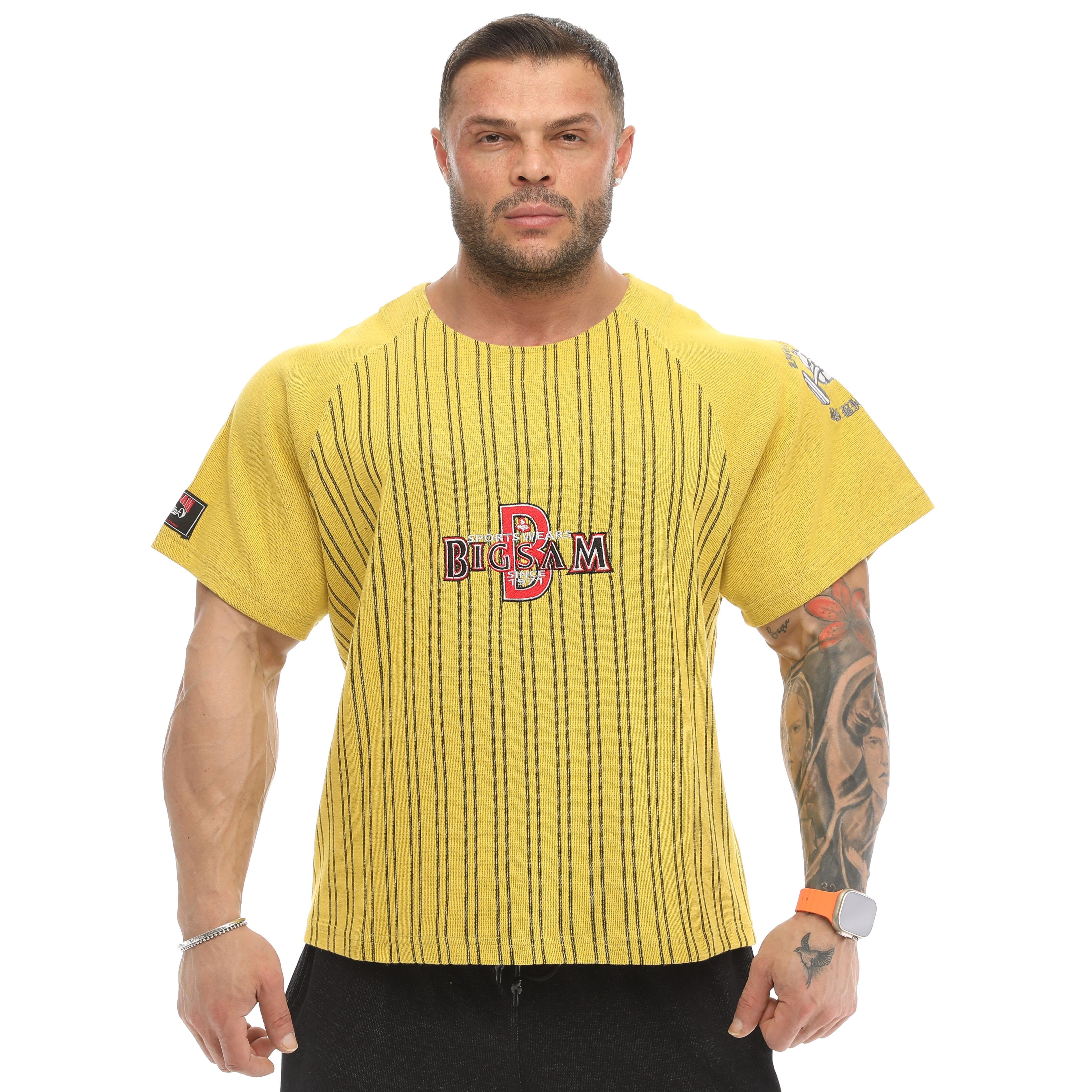 Pamuklu Antrenman Tişörtü Big Sam 2621
