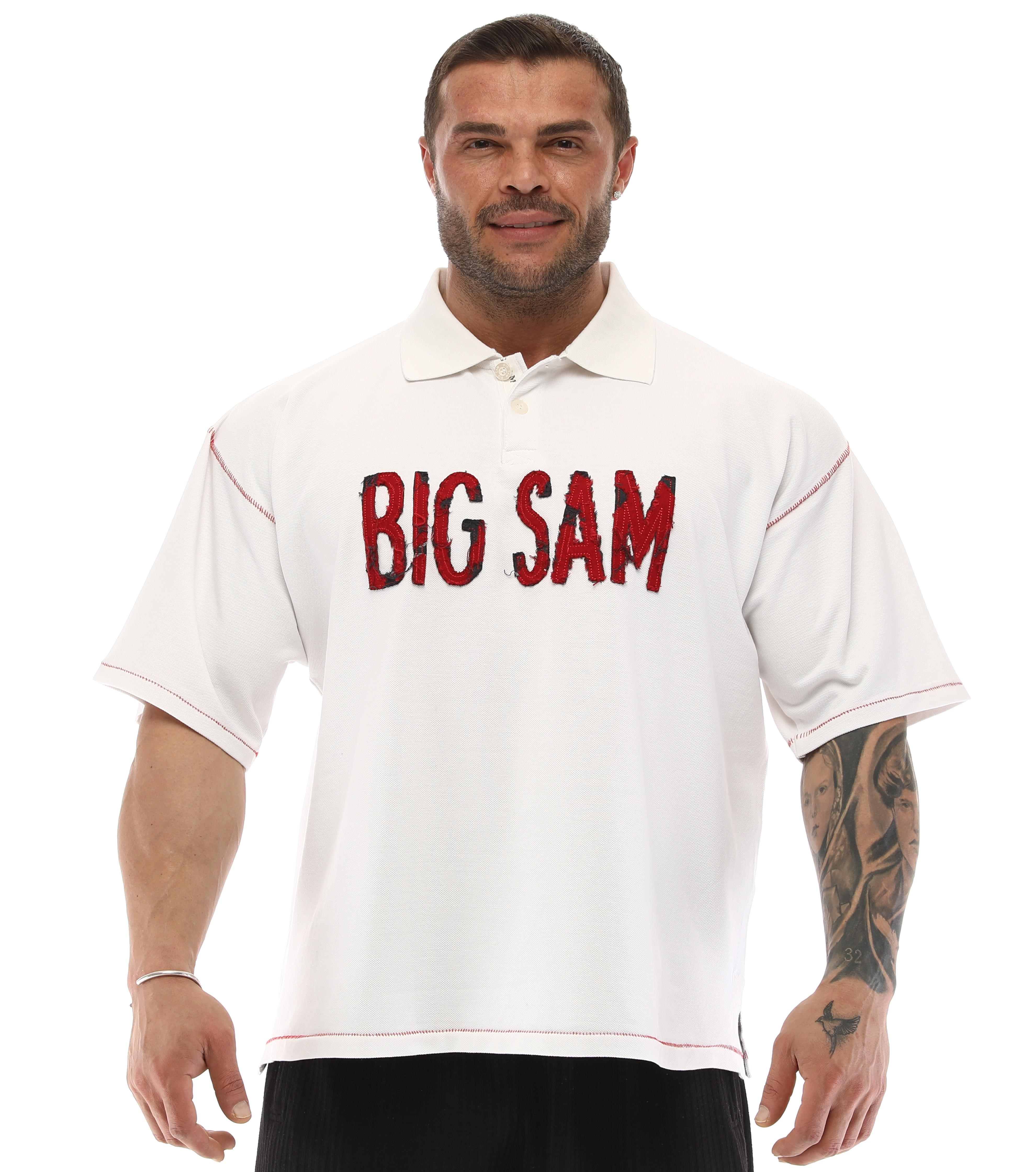 Polo Yaka Pamuklu Tişört Big Sam 2613