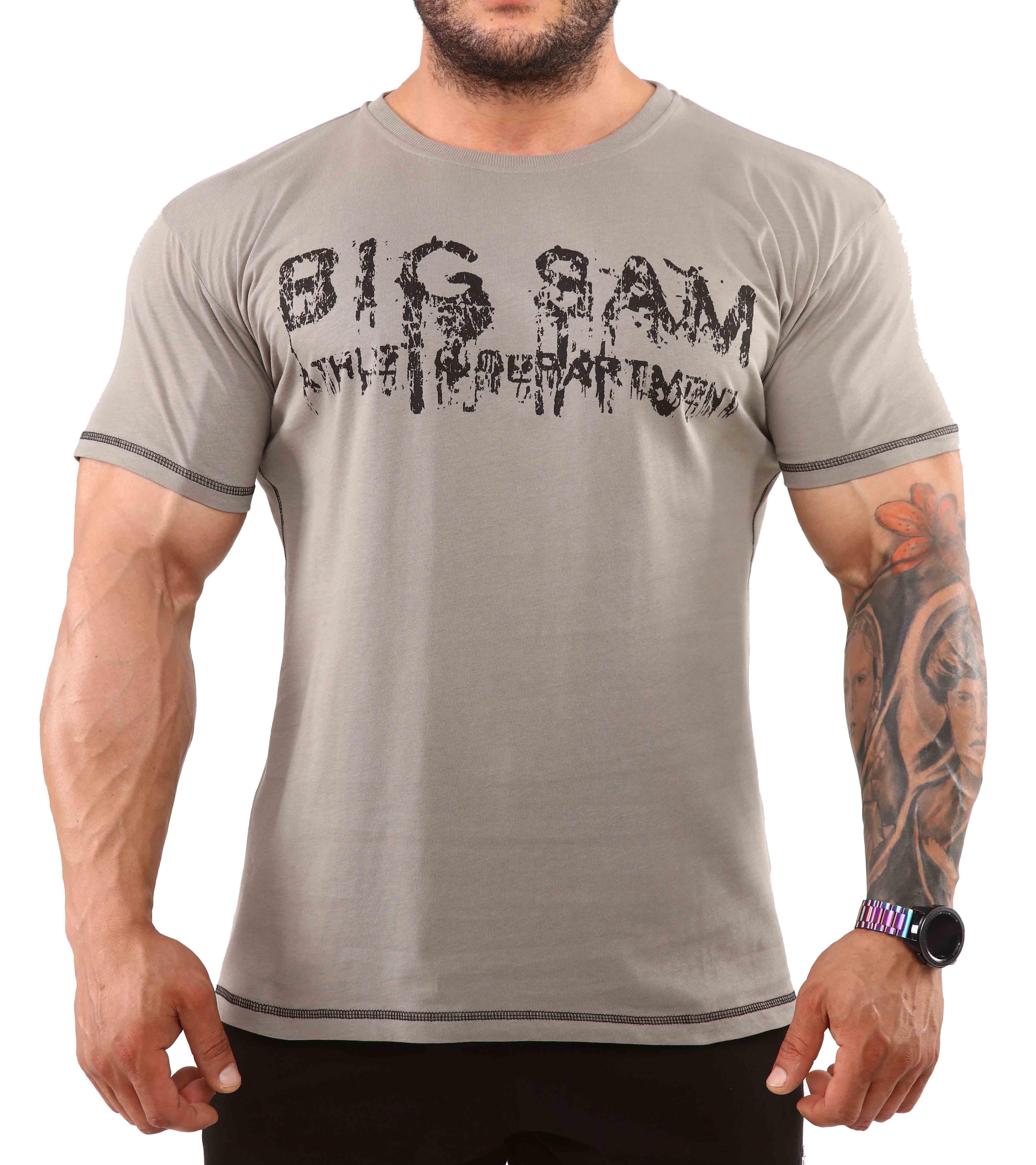 Regular Fit Spor Tişört Big Sam 2855
